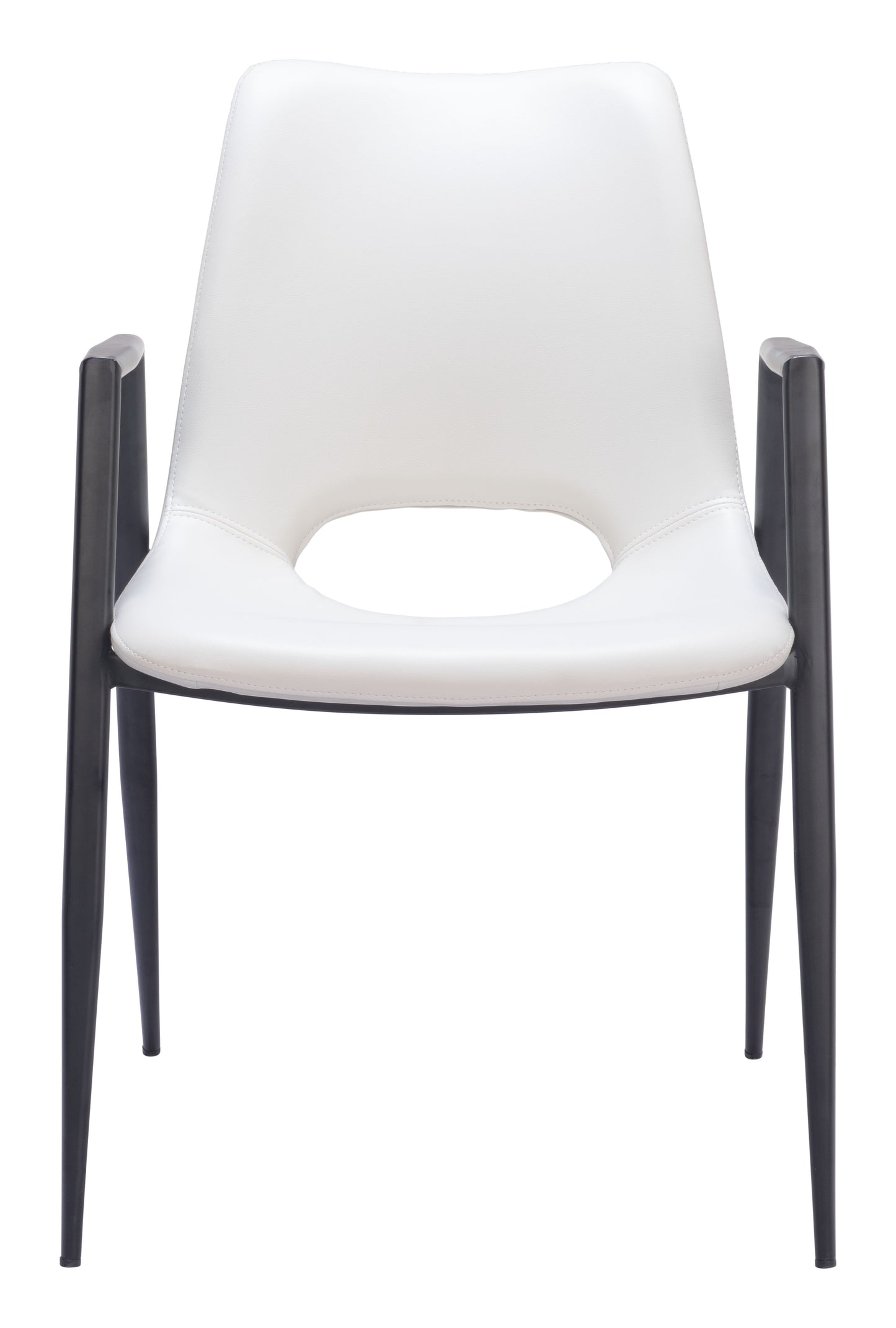 Desi Dining Chair (Set of 2) White - Disselt Designs