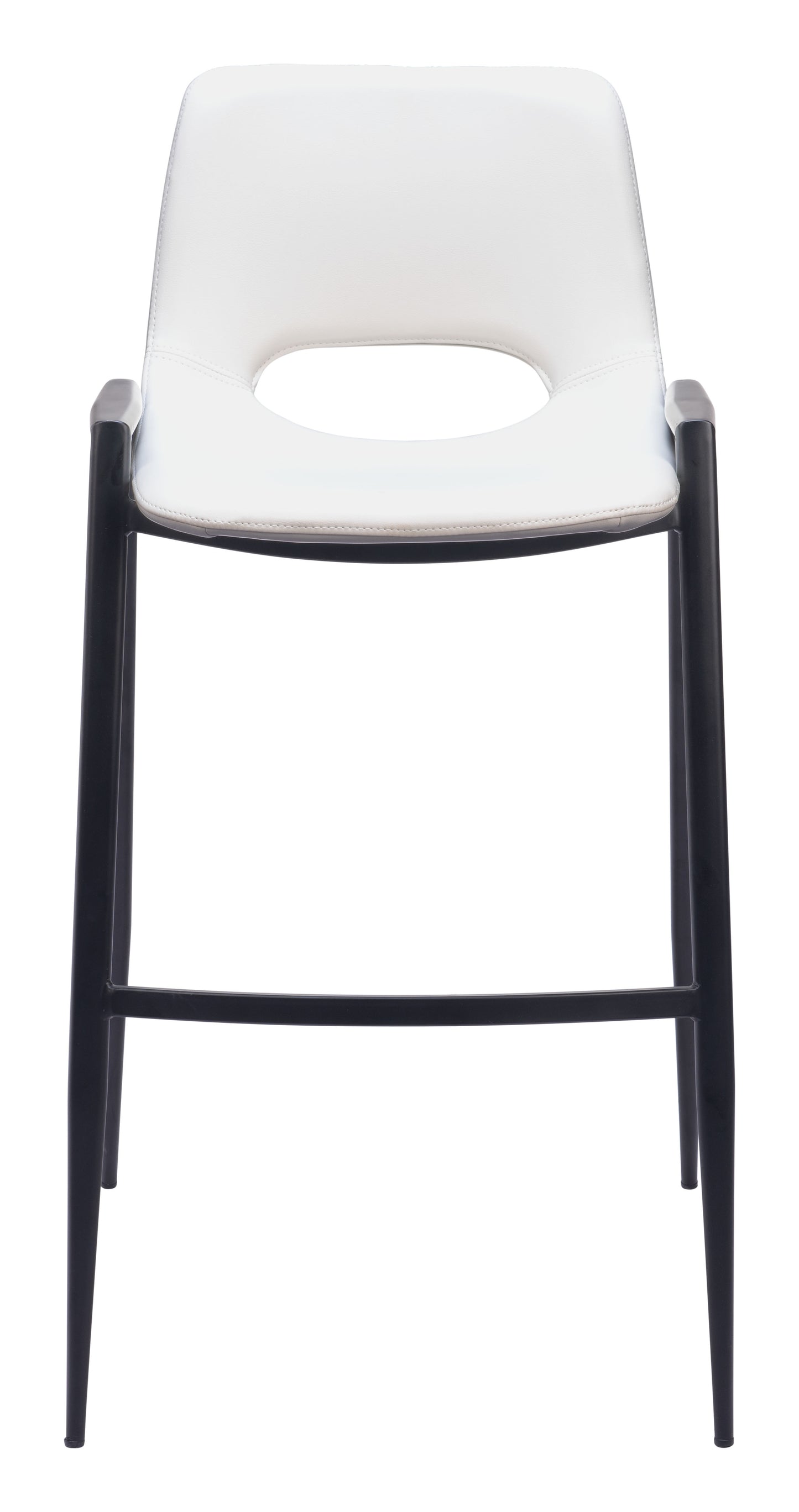 Desi Barstool (Set of 2) White - Disselt Designs