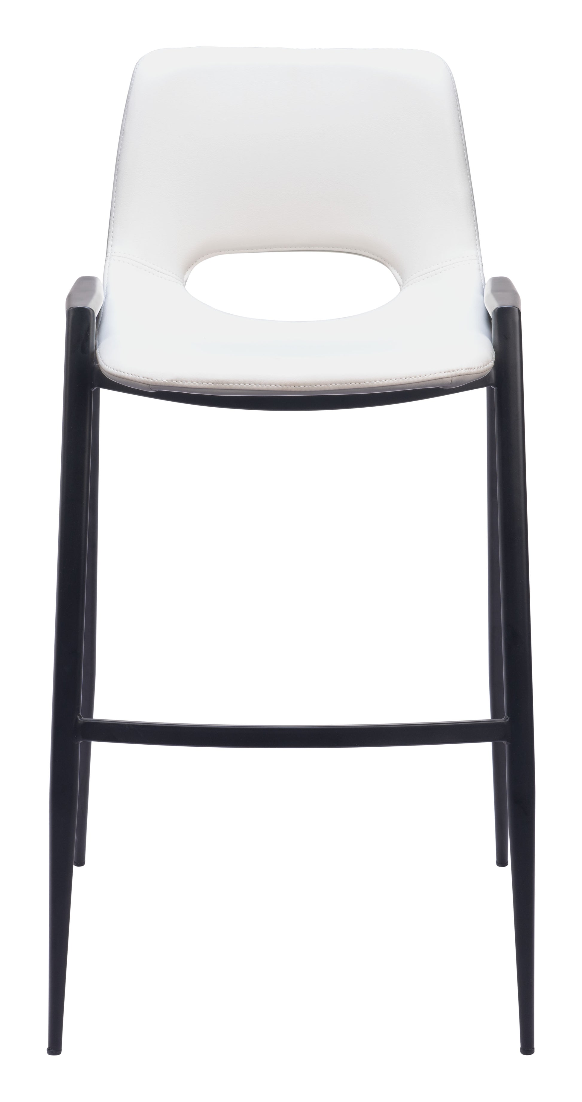 Desi Barstool (Set of 2) White - Disselt Designs