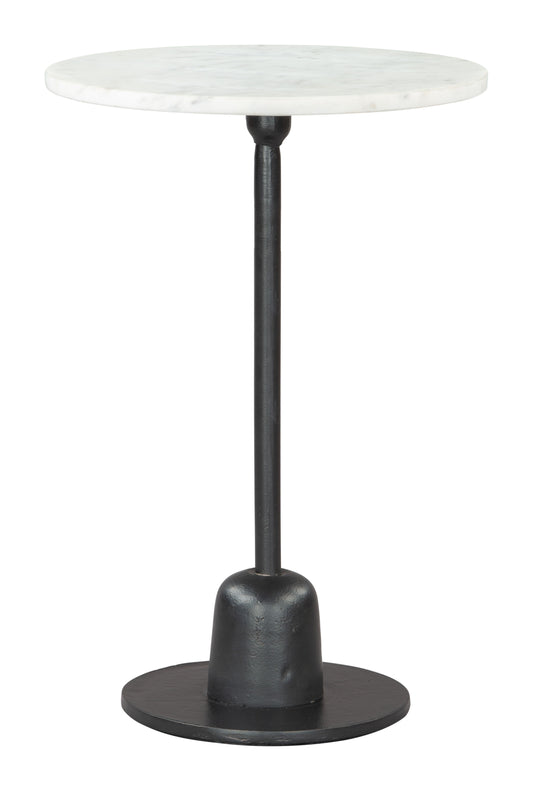 Whammy Side Table White & Black - Disselt Designs