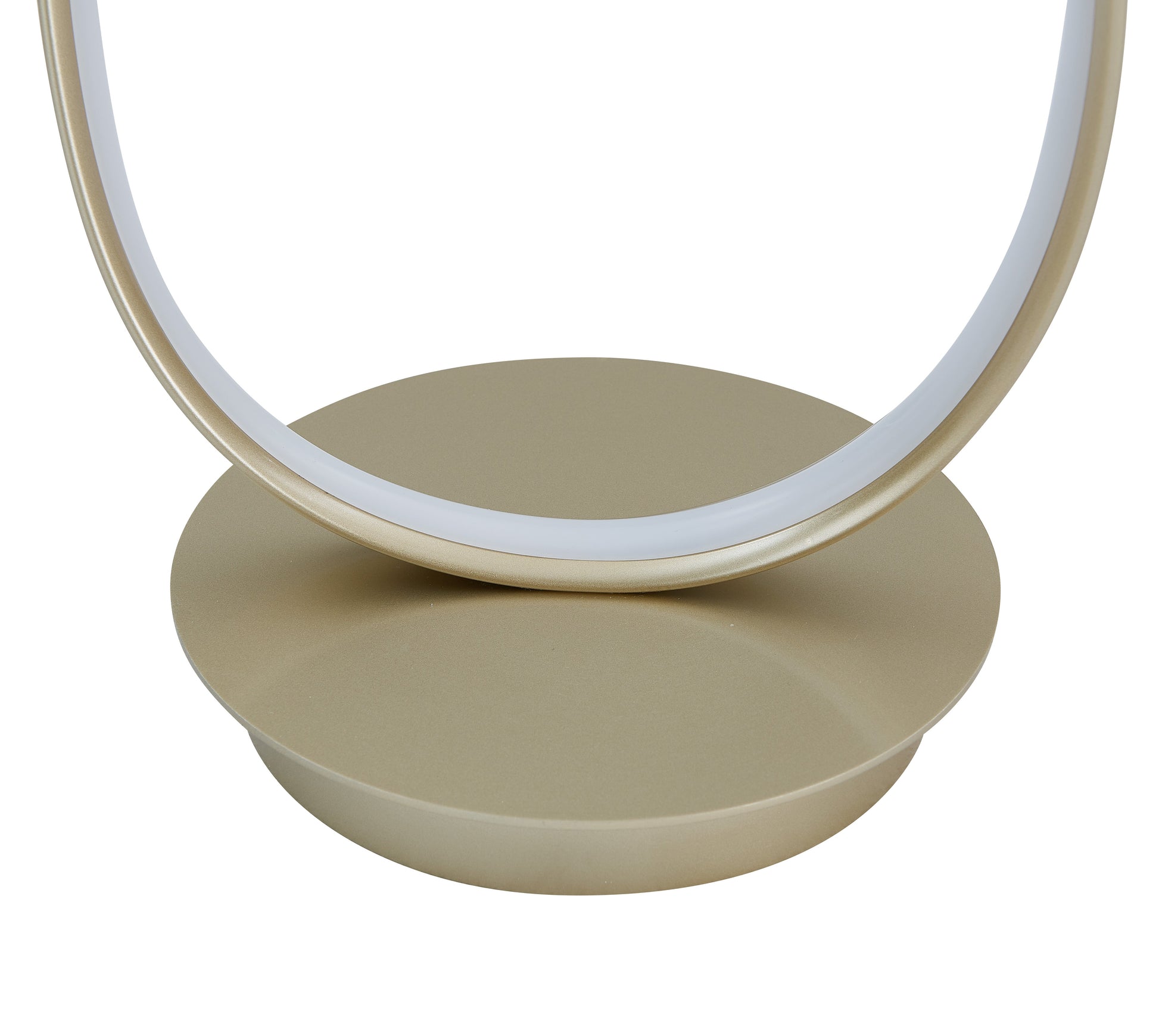 Vienna LED 55" Tall Floor Lamp // Sandy Gold - Disselt Designs