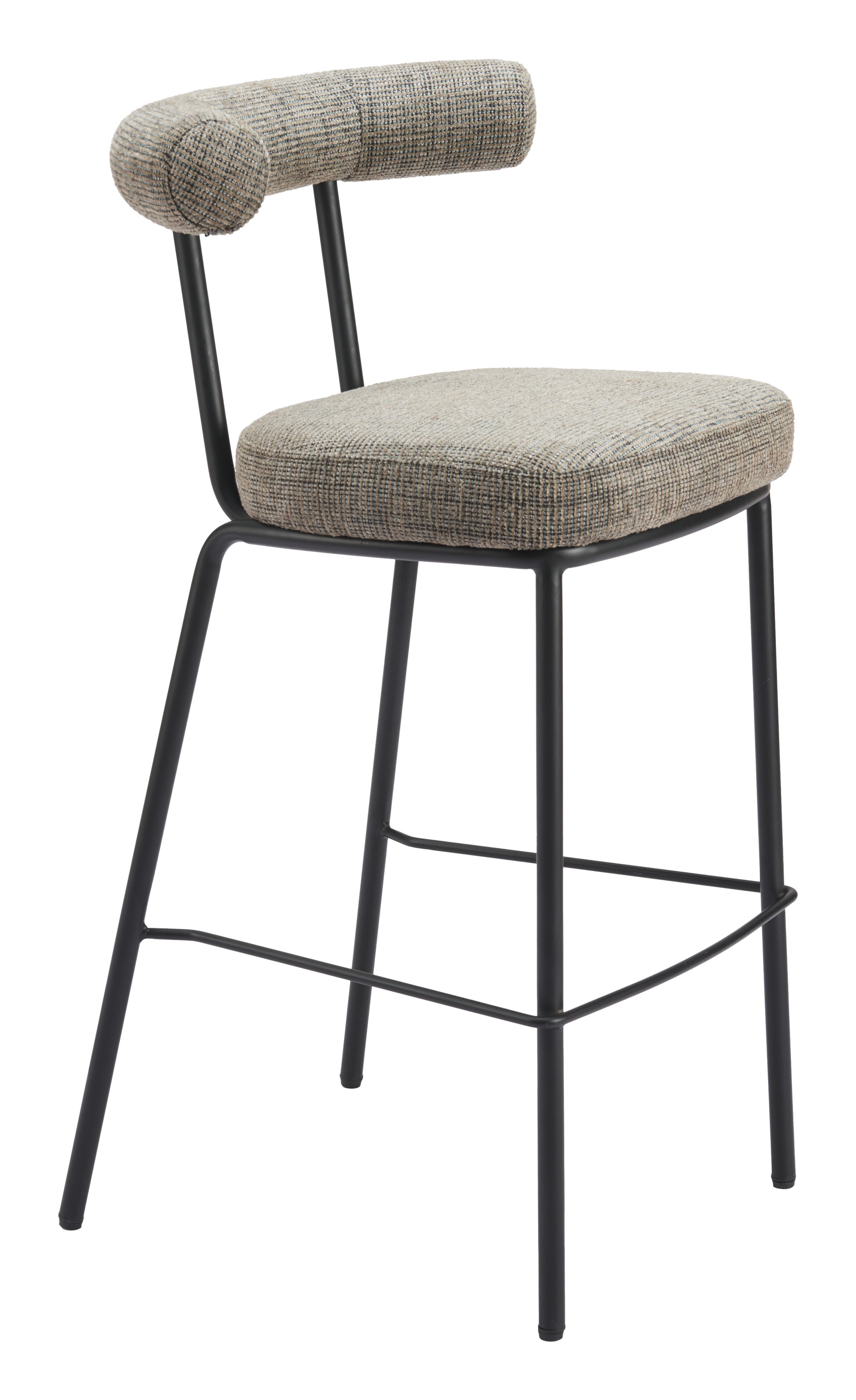 Kede Barstool Green Tweed - Disselt Designs