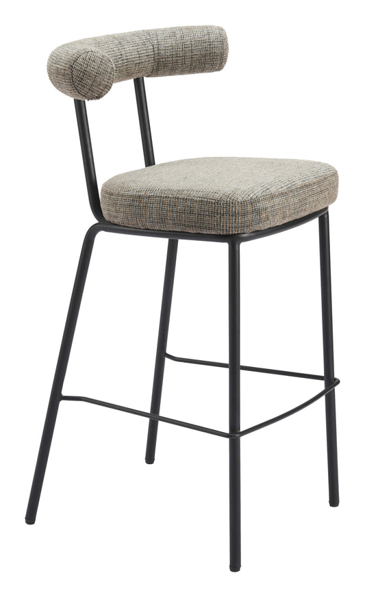 Kede Barstool Green Tweed - Disselt Designs