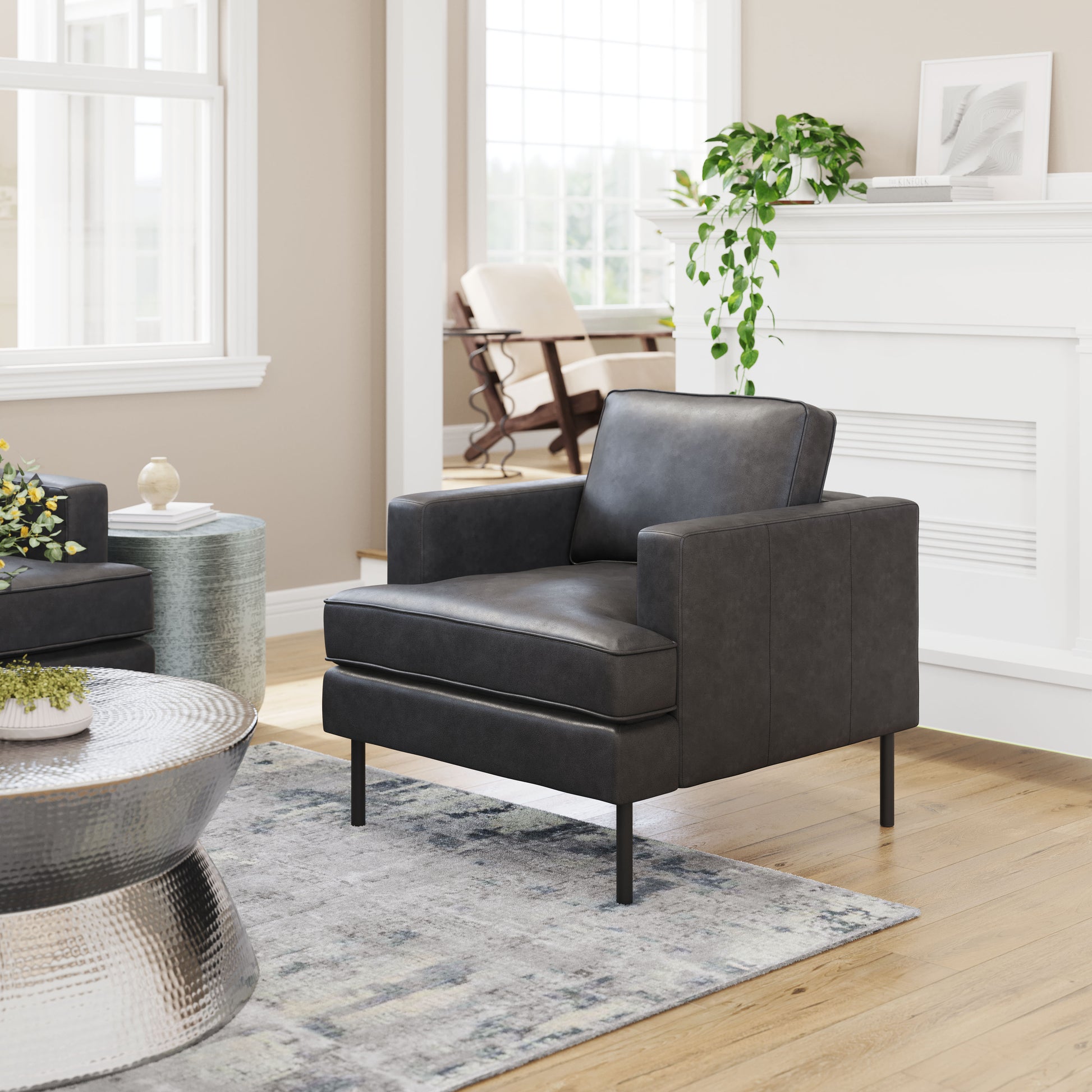 Decade Armchair Vintage Gray - Disselt Designs