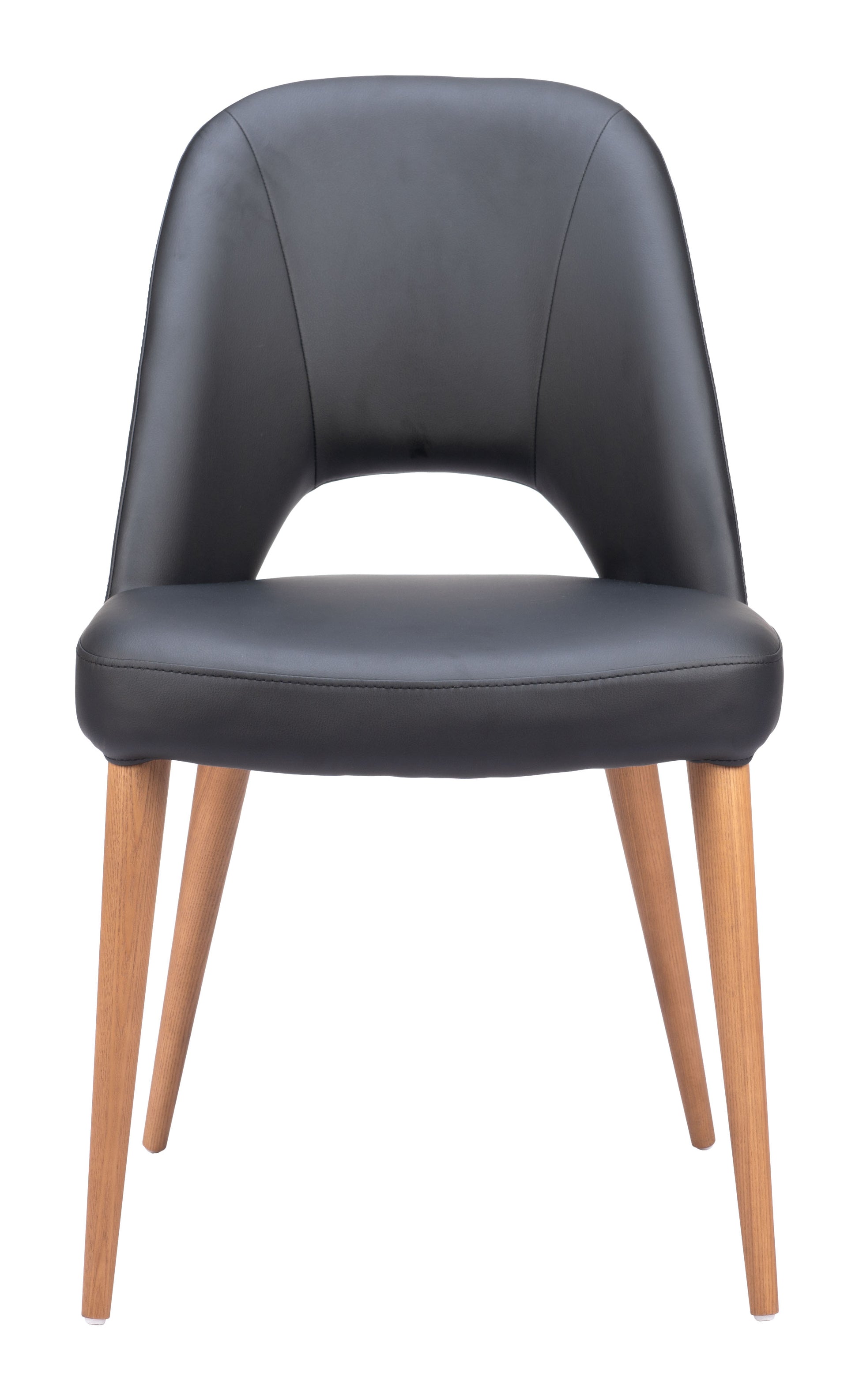 Leith Dining Chair (Set of 2) Black - Disselt Designs