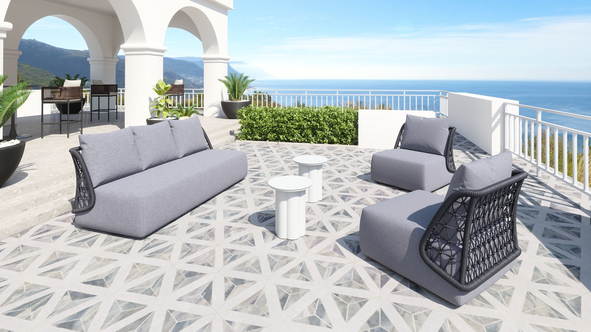 Mekan Sofa Gray - Disselt Designs