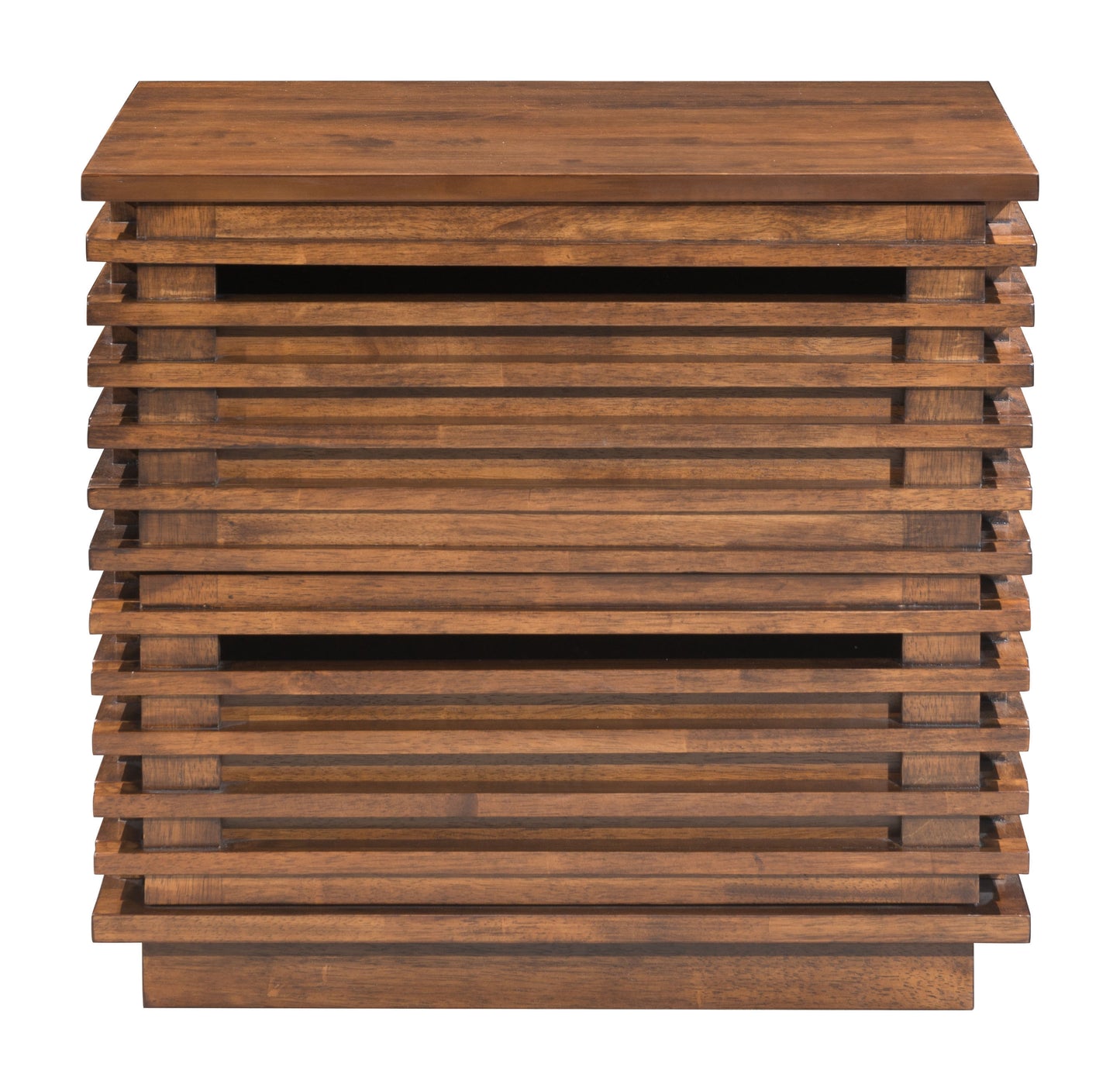 Linea End Table Walnut - Disselt Designs