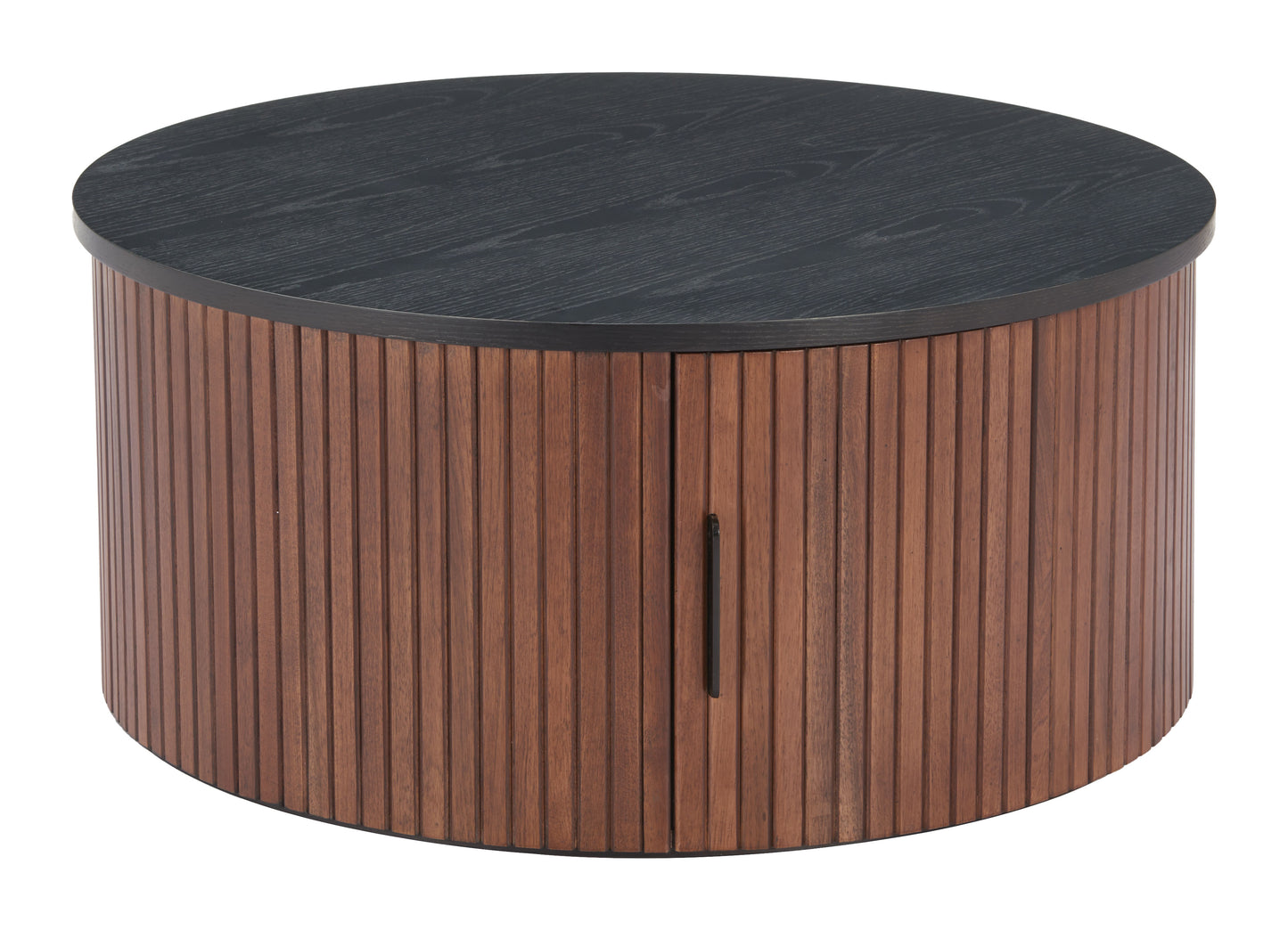 Nejaus Coffee Table Black & Walnut - Disselt Designs