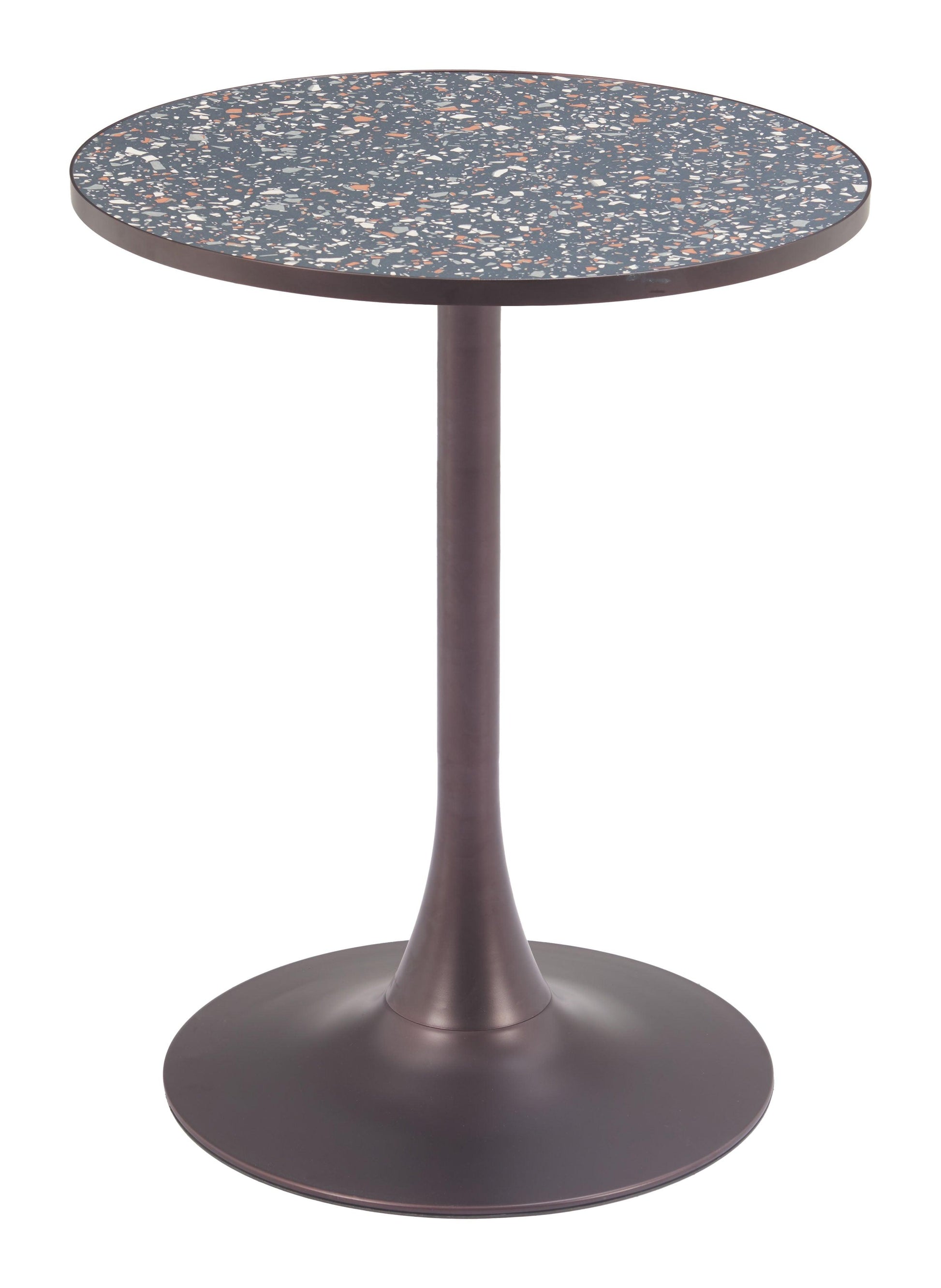 Bite Bistro Table Black & Bronze - Disselt Designs