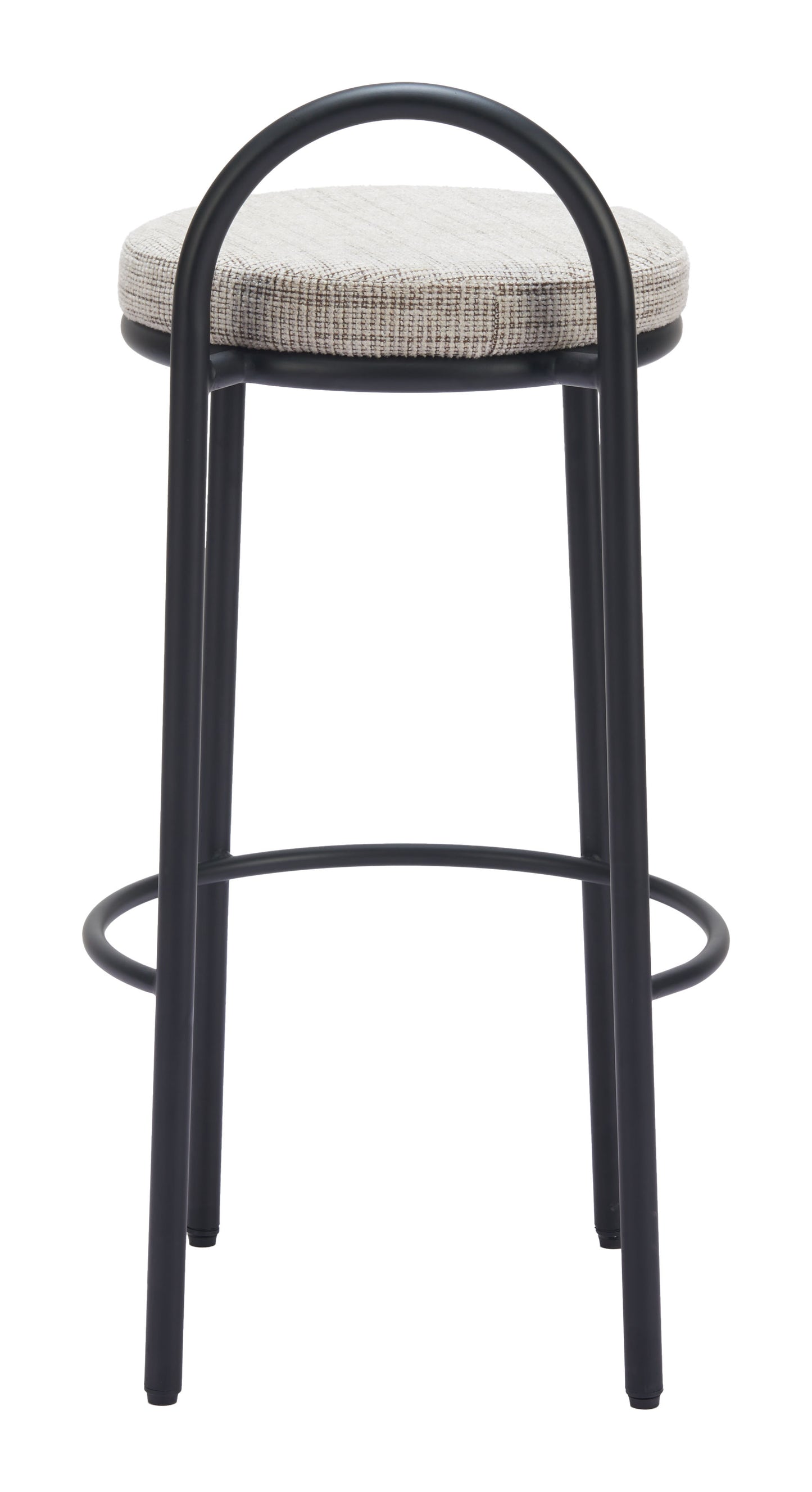 Sisal Barstool (Set of 2) Beige Tweed - Disselt Designs