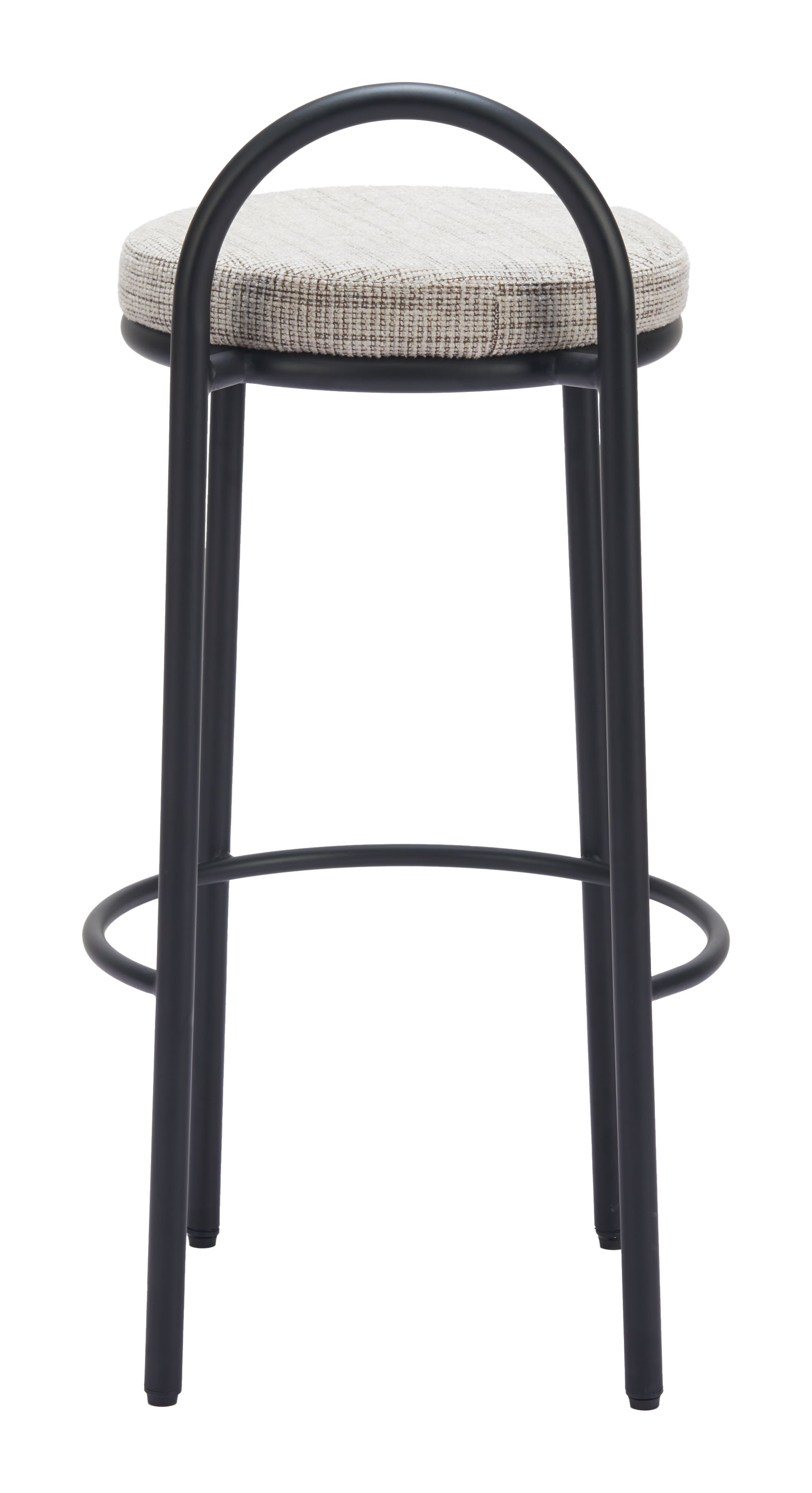 Sisal Barstool (Set of 2) Beige Tweed - Disselt Designs