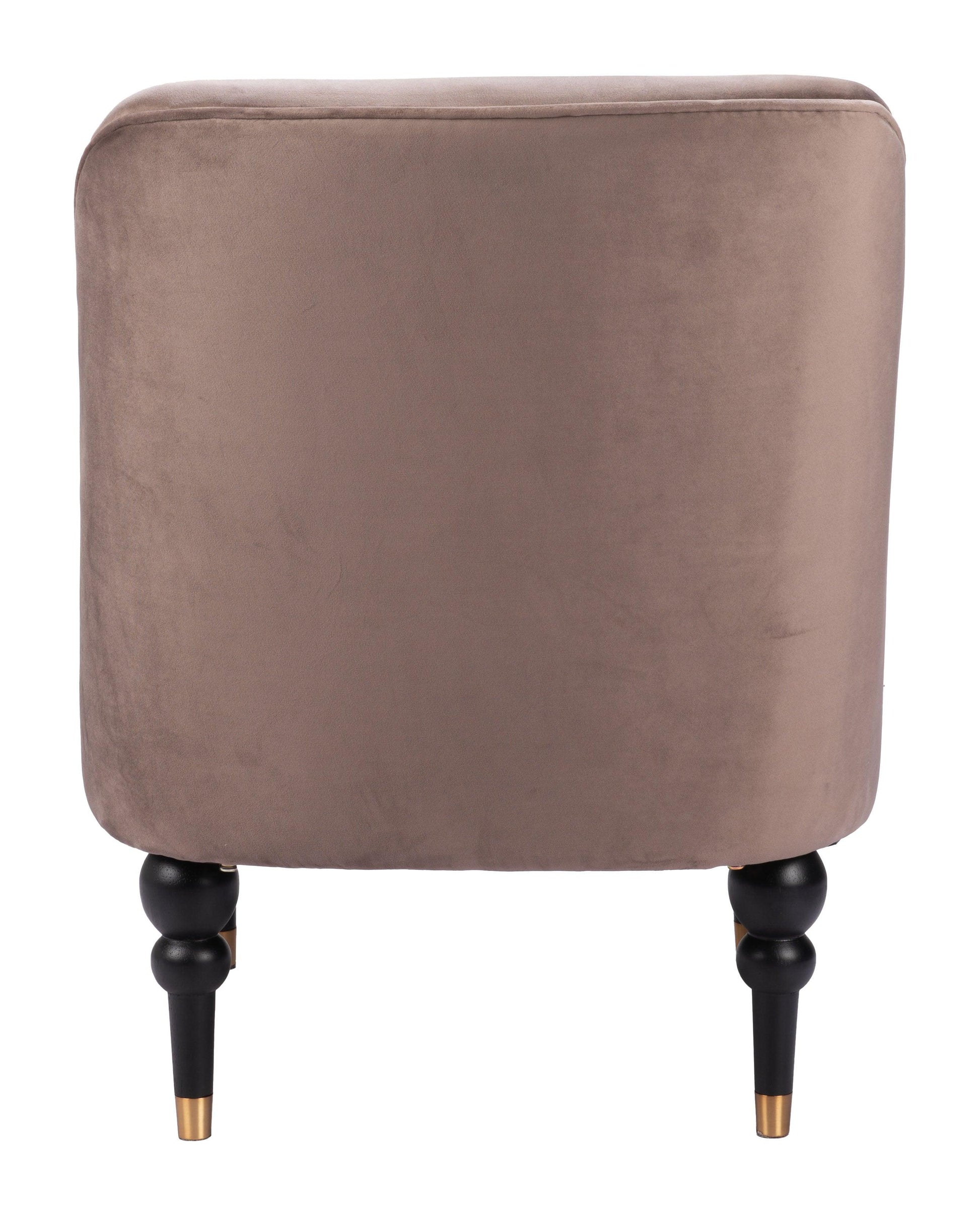 Bintulu Accent Chair Taupe - Disselt Designs