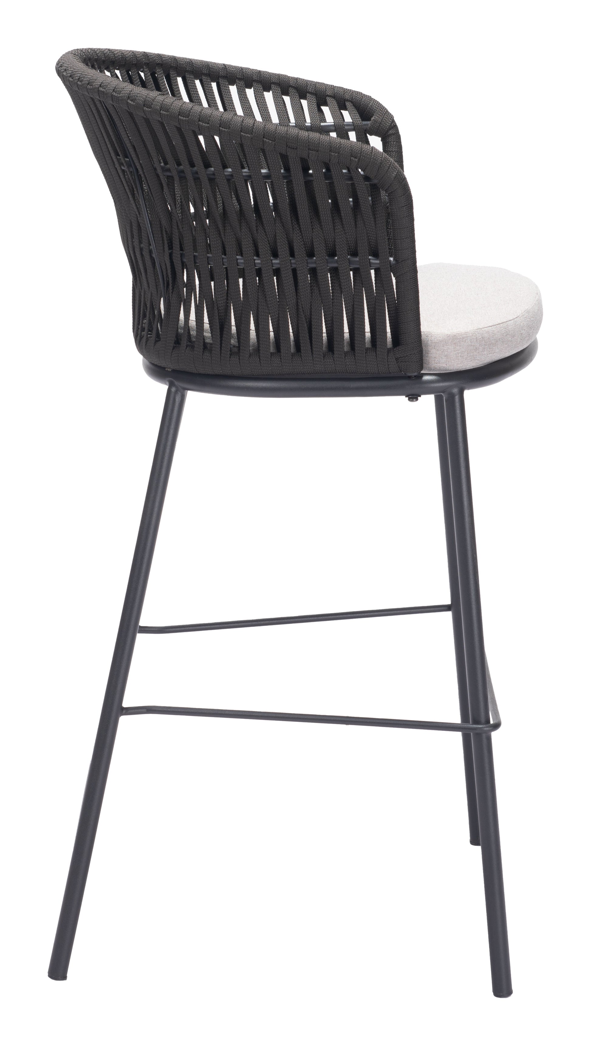 Freycinet Barstool (Set of 2) Black - Disselt Designs