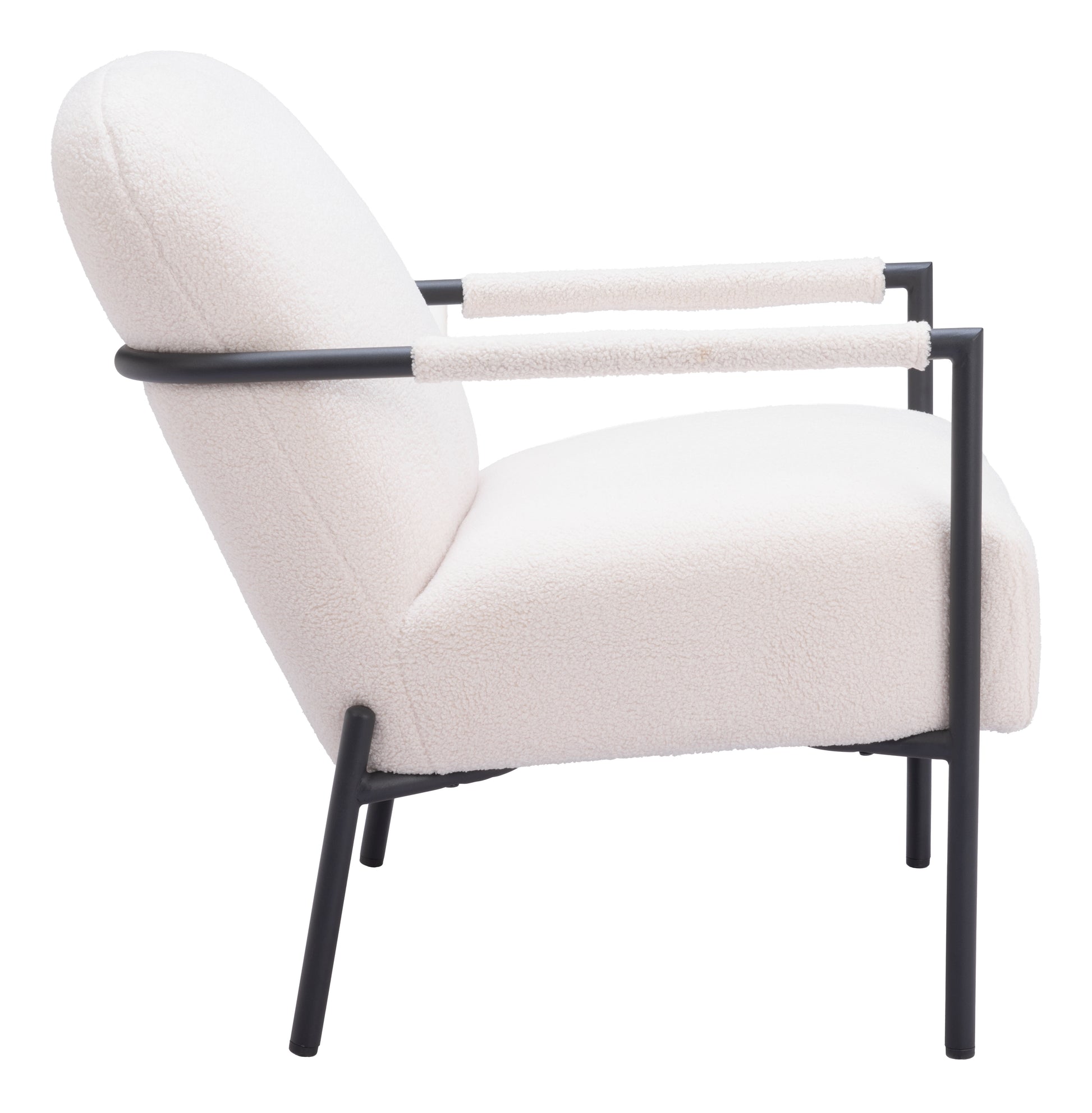 Chicago Accent Chair Ivory - Disselt Designs