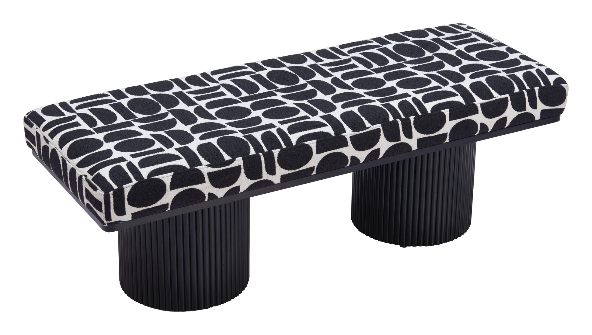 Botoia Bench Black & White - Disselt Designs