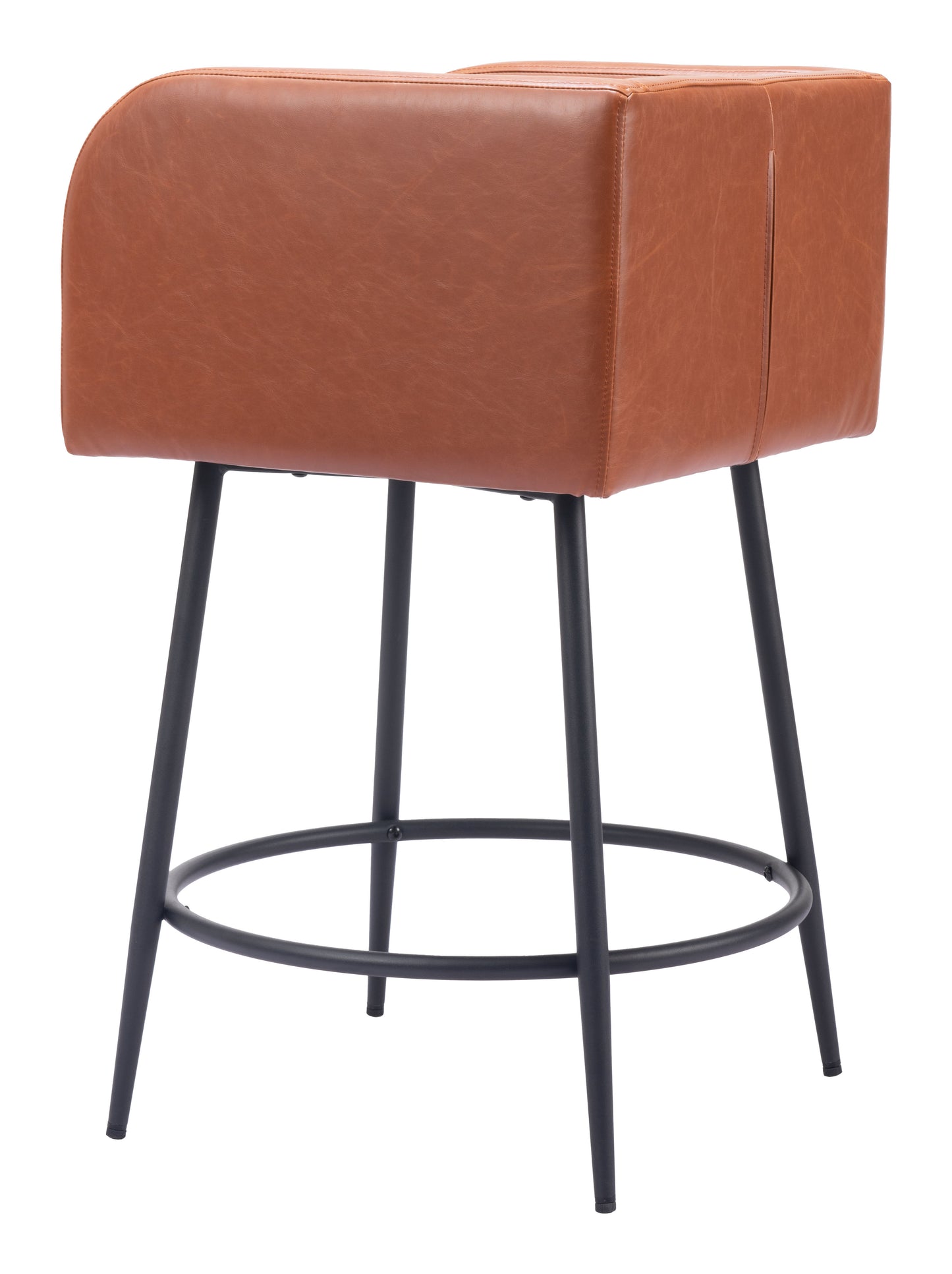 Horbat Counter Stool (Set of 2) Brown - Disselt Designs