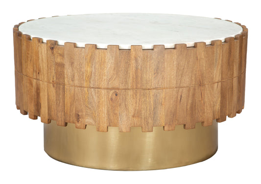 Bombay Coffee Table Natural - Disselt Designs
