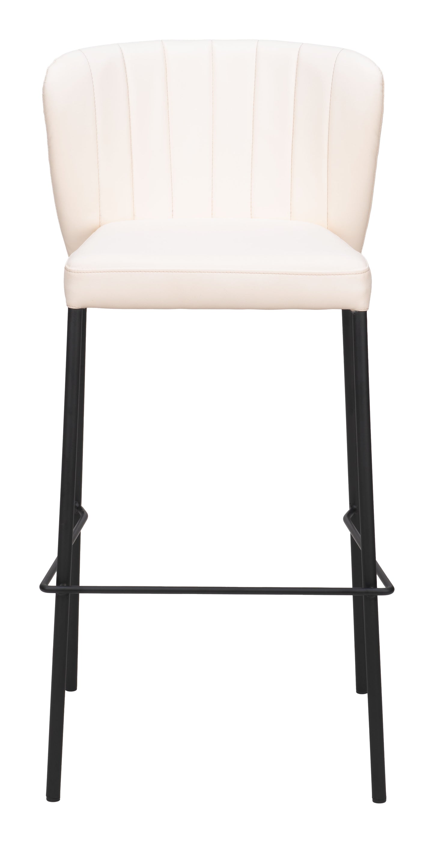 Linz Barstool (Set of 2) Cream - Disselt Designs