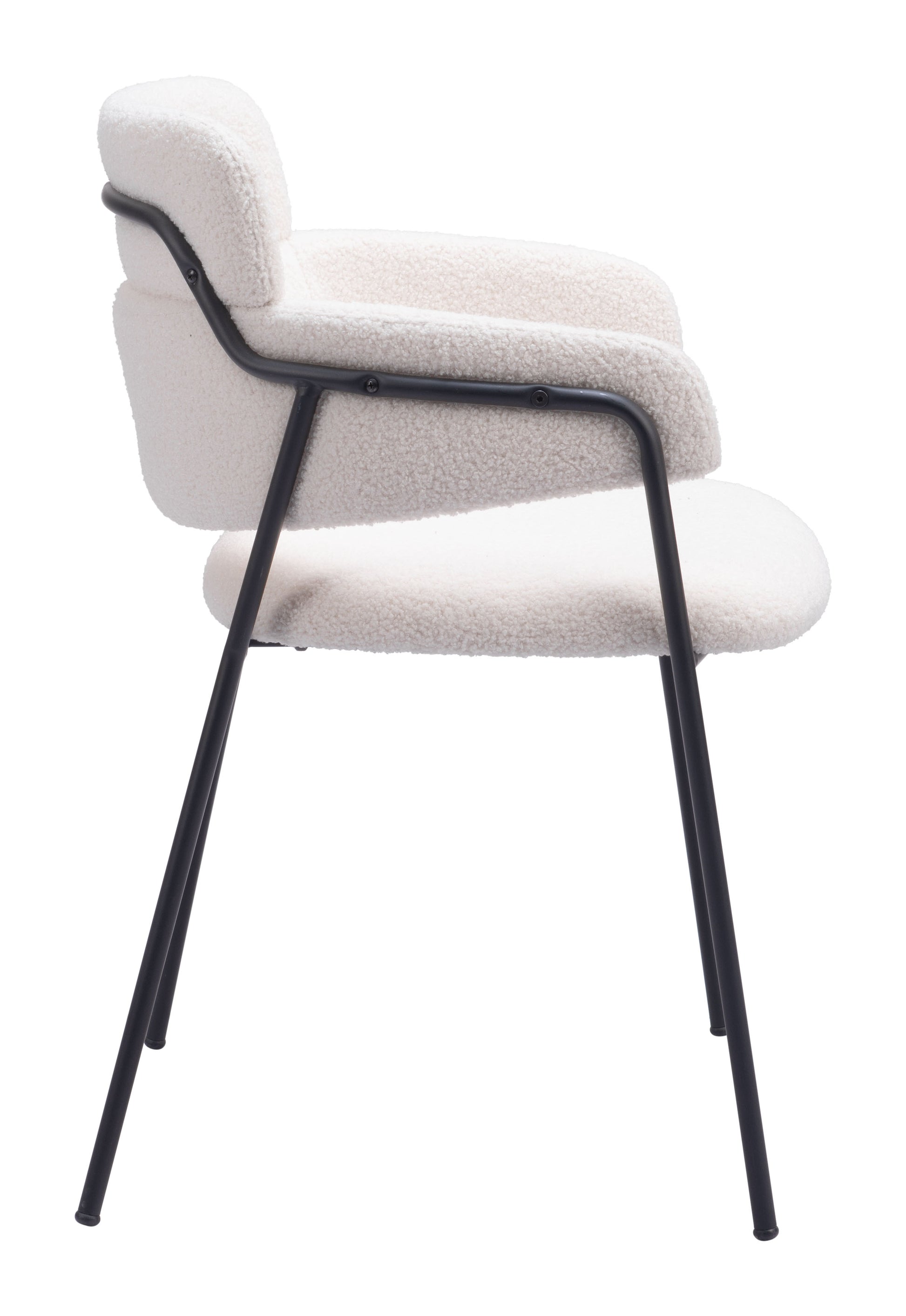 Marcel Dining Chair (Set of 2) Cream - Disselt Designs