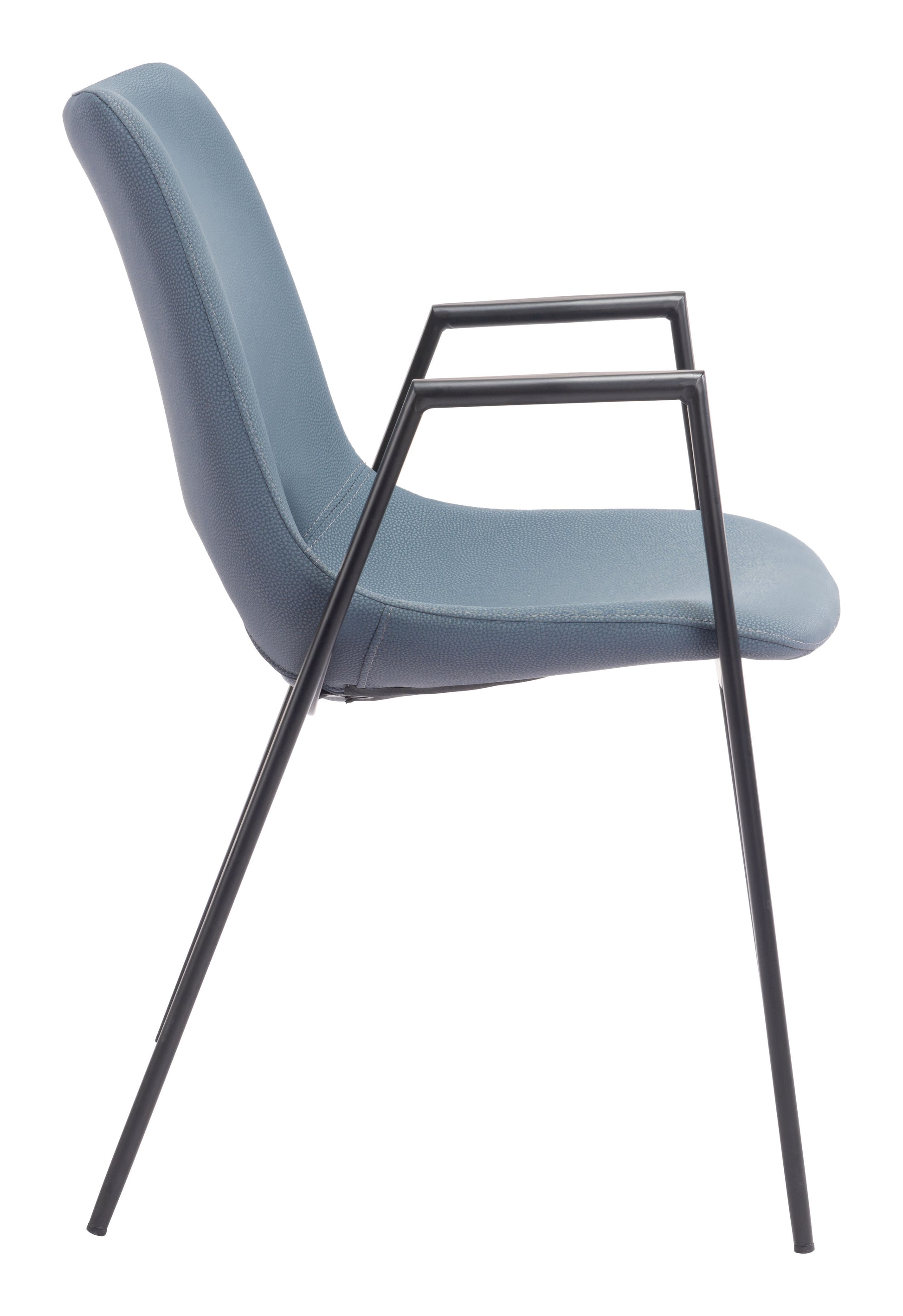 Desi Dining Chair (Set of 2) Azure Gray - Disselt Designs
