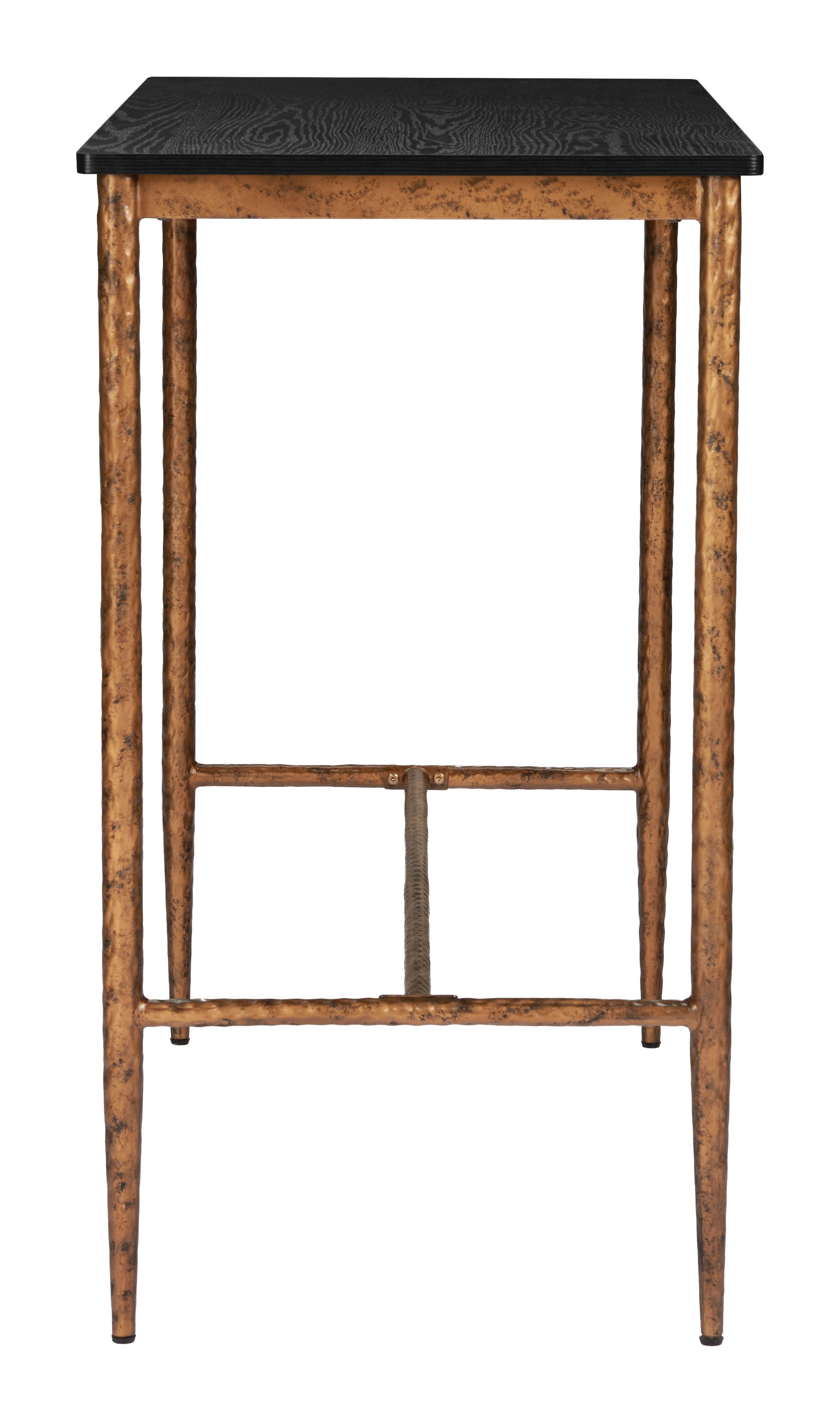Nida Bar Table Black & Bronze - Disselt Designs
