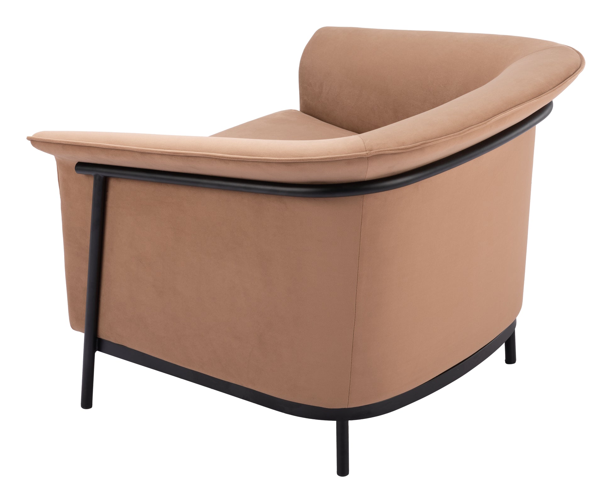 Burry Accent Chair Tan - Disselt Designs