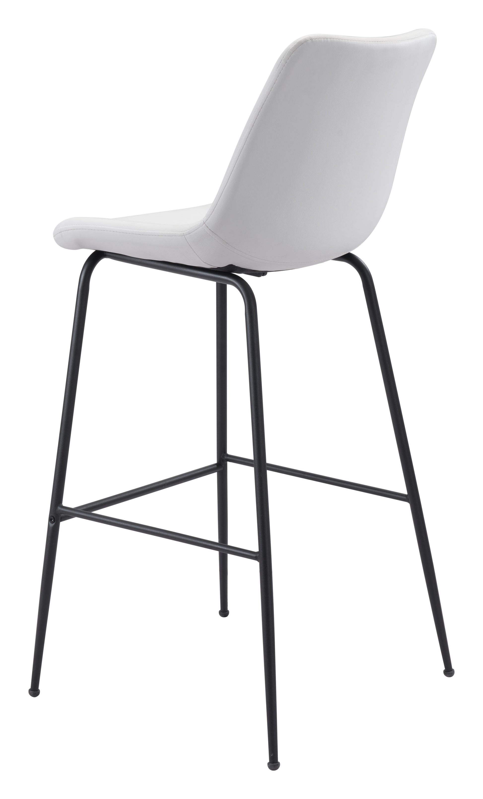 Byron Barstool White - Disselt Designs