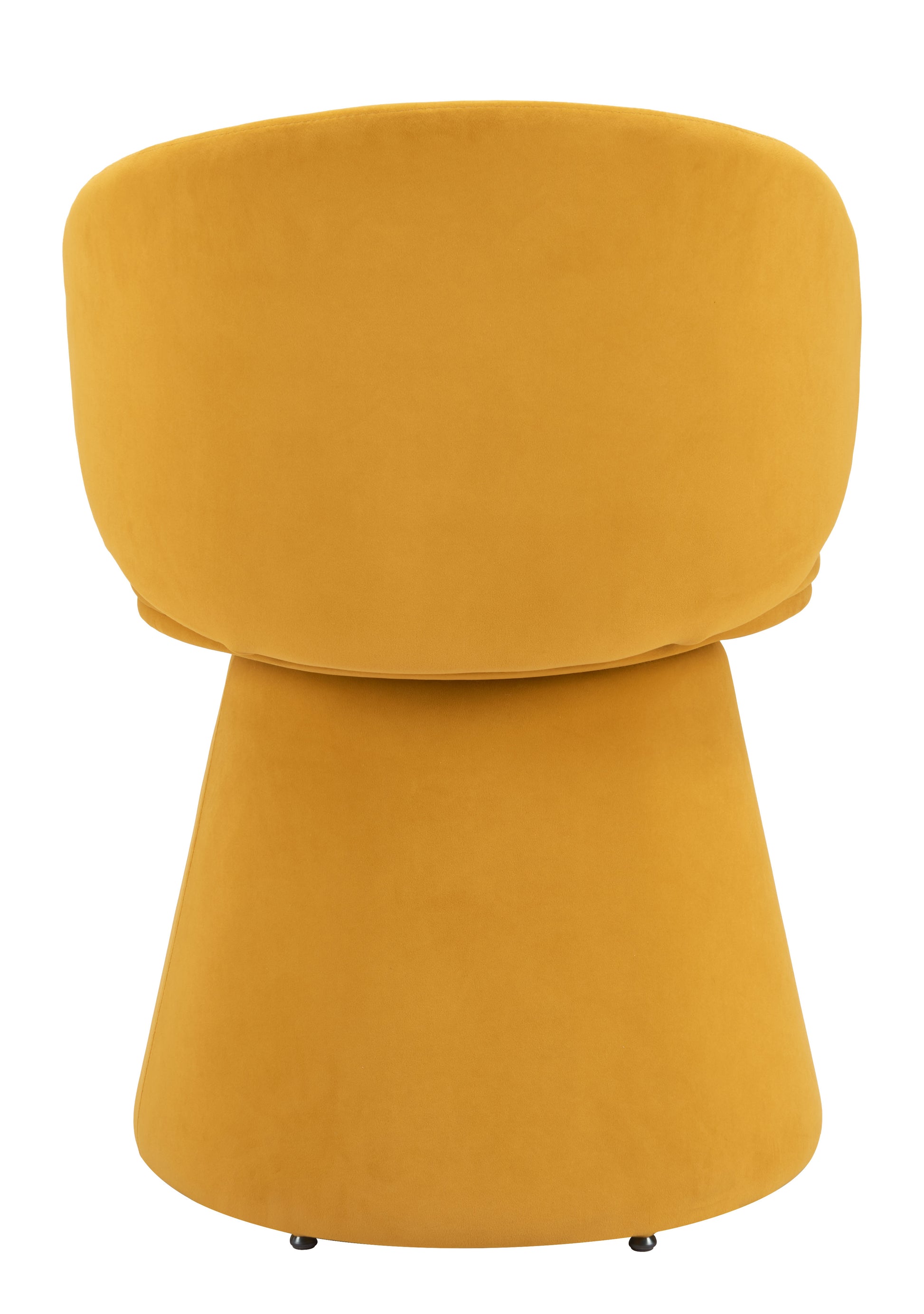 Oblic Swivel Dining Chair Orange - Disselt Designs