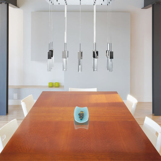 Rectangular Crystal Chandelier // 15 Light - Disselt Designs