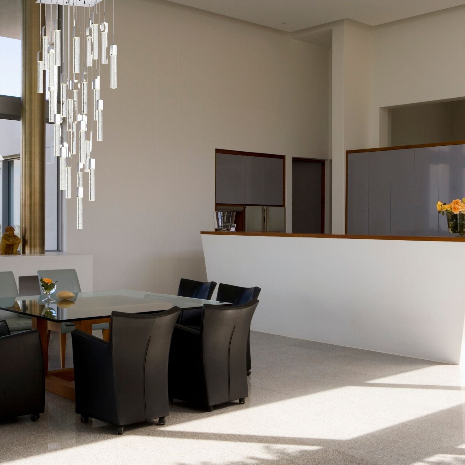 Rectangular Crystal Chandelier // XL 25 Light - Disselt Designs