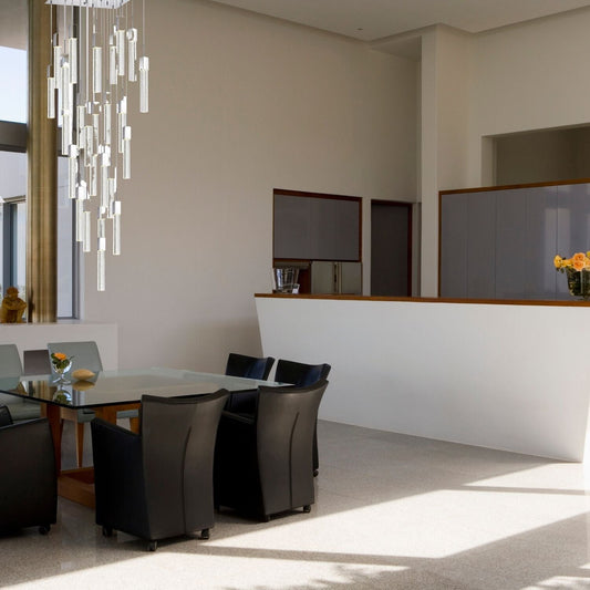 Rectangular Crystal Chandelier // XL 25 Light - Disselt Designs