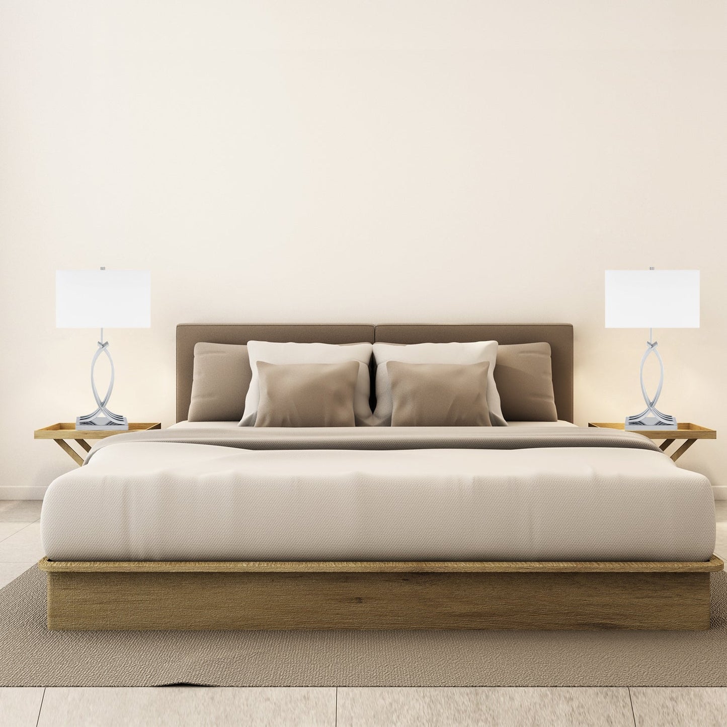 Unity 1 Light Table Lamp // Chrome - Disselt Designs
