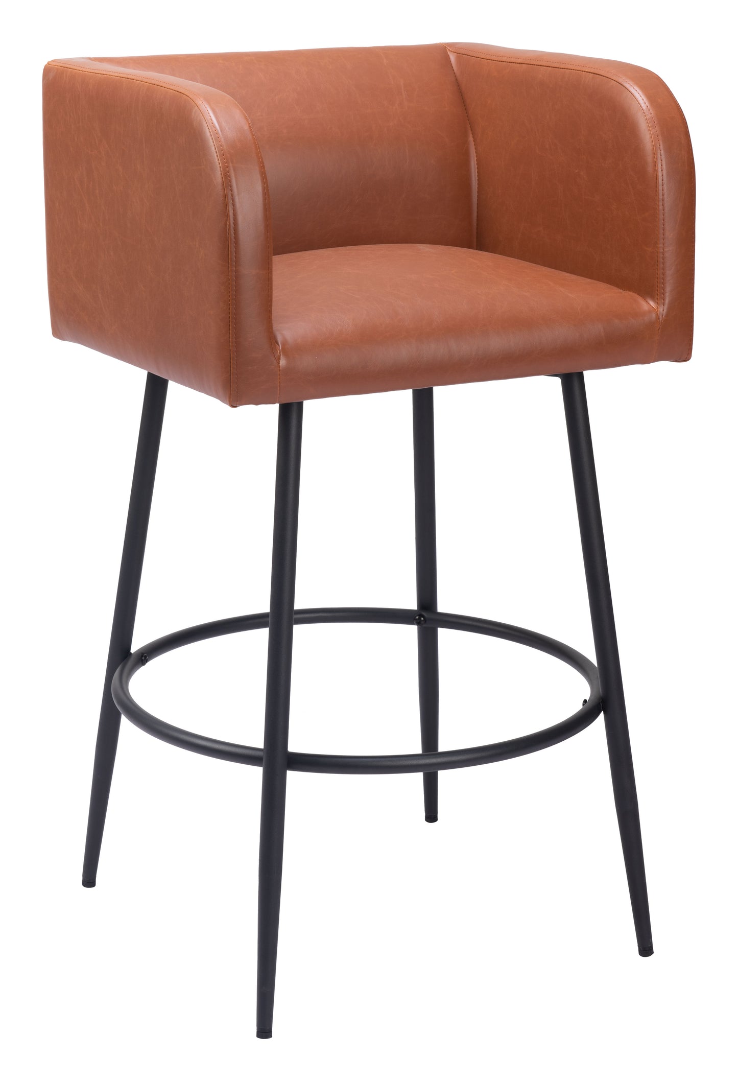 Horbat Barstool (Set of 2) Brown - Disselt Designs