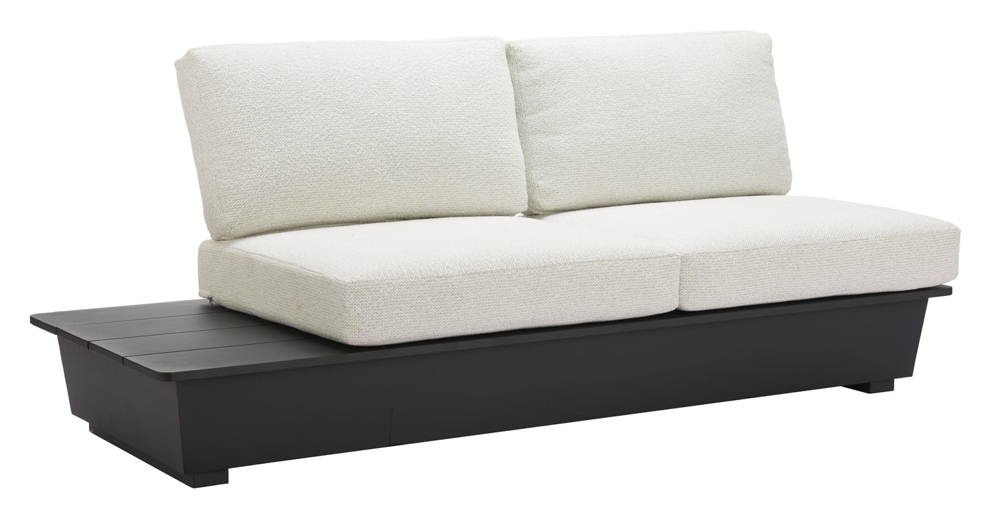 Tien LHF Loveseat Beige - Disselt Designs