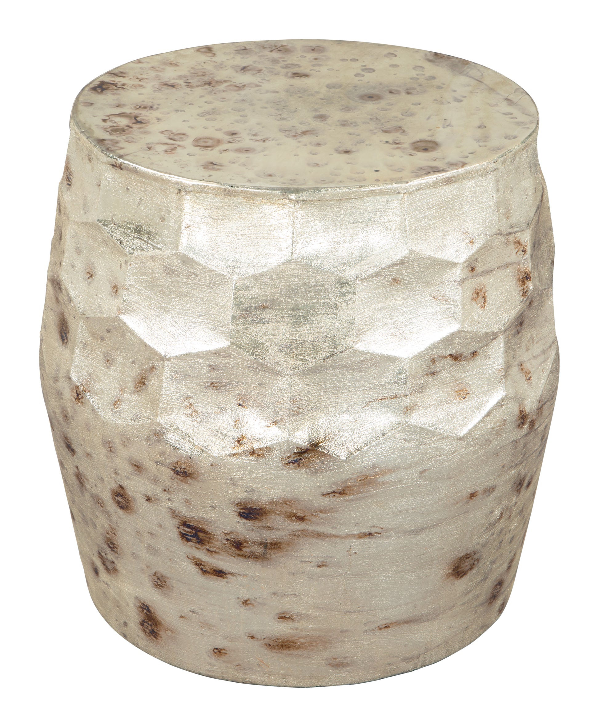 Pam Side Table Antique Beige - Disselt Designs
