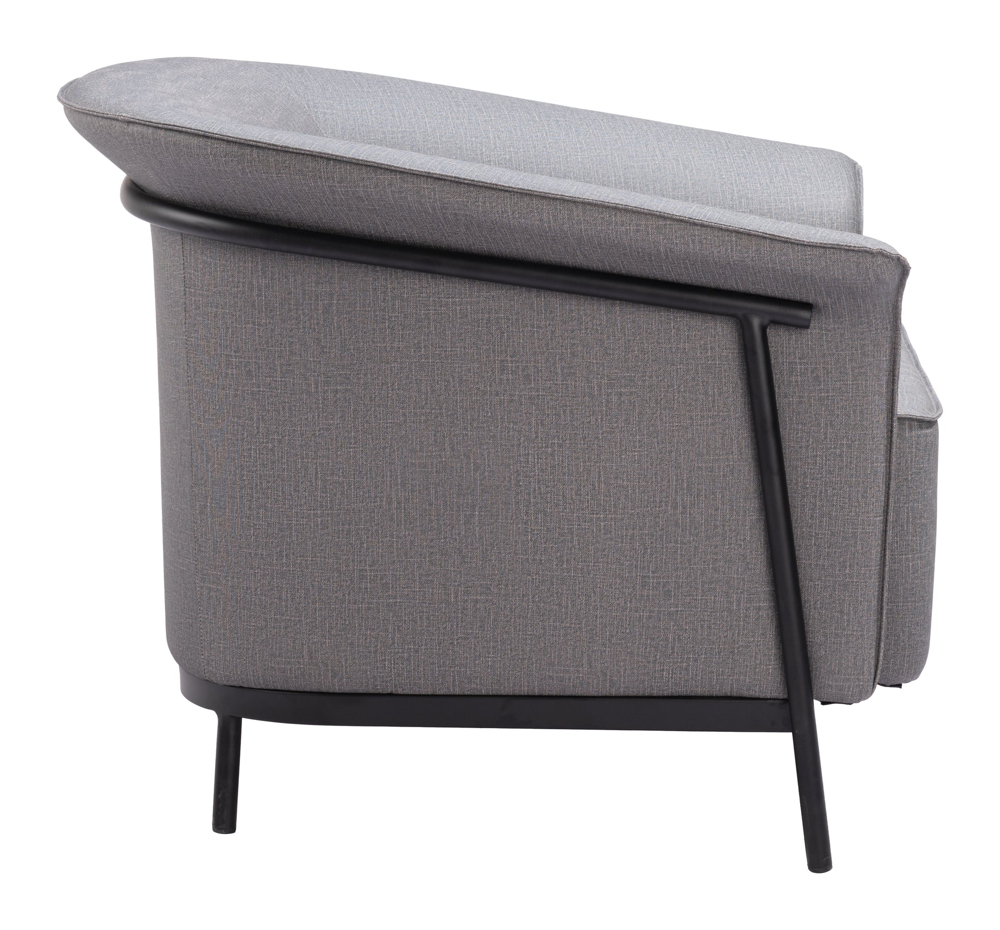 Burry Accent Chair Slate Gray - Disselt Designs