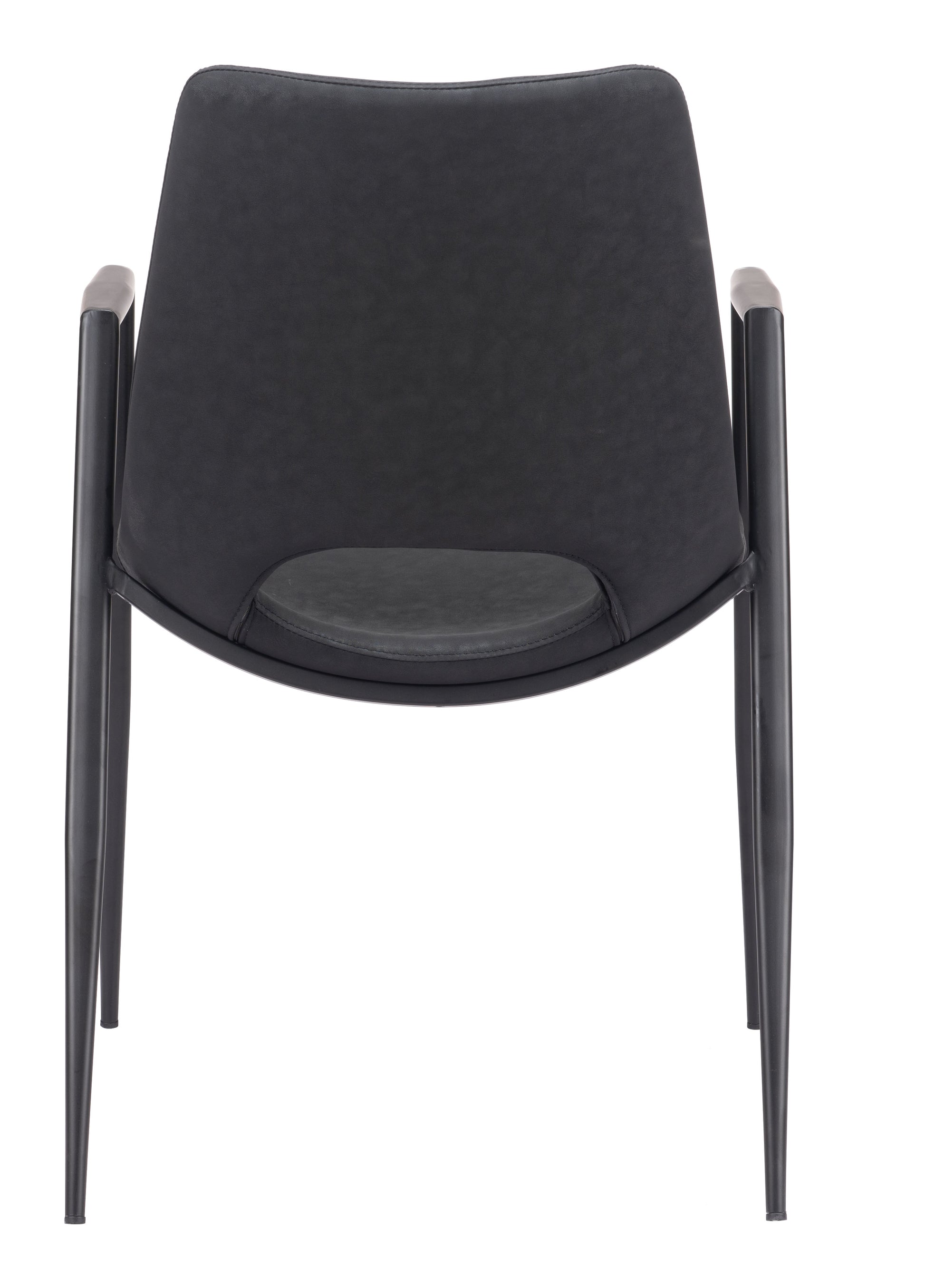 Desi Dining Chair (Set of 2) Black - Disselt Designs