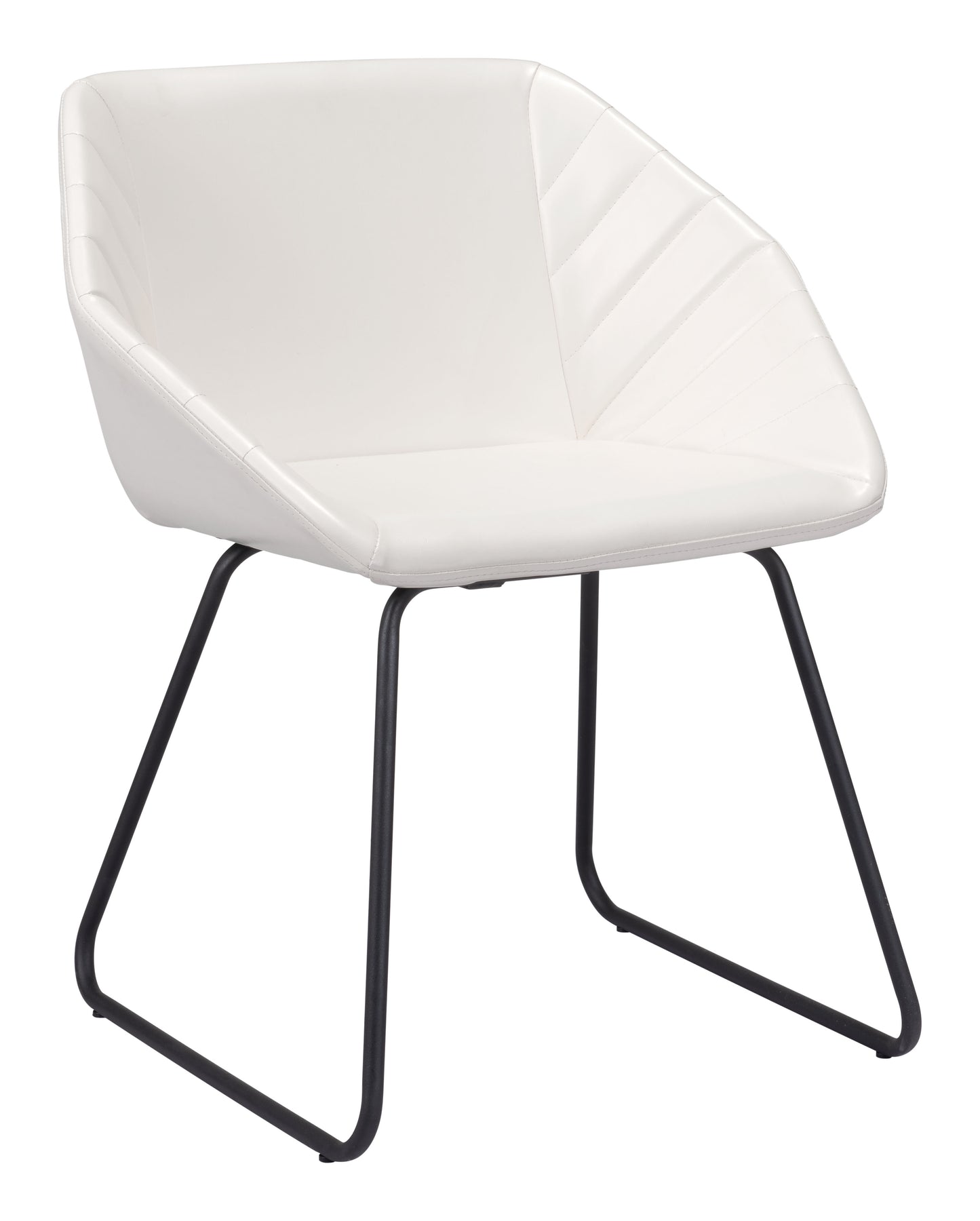 Miguel Dining Chair (Set of 2) White - Disselt Designs