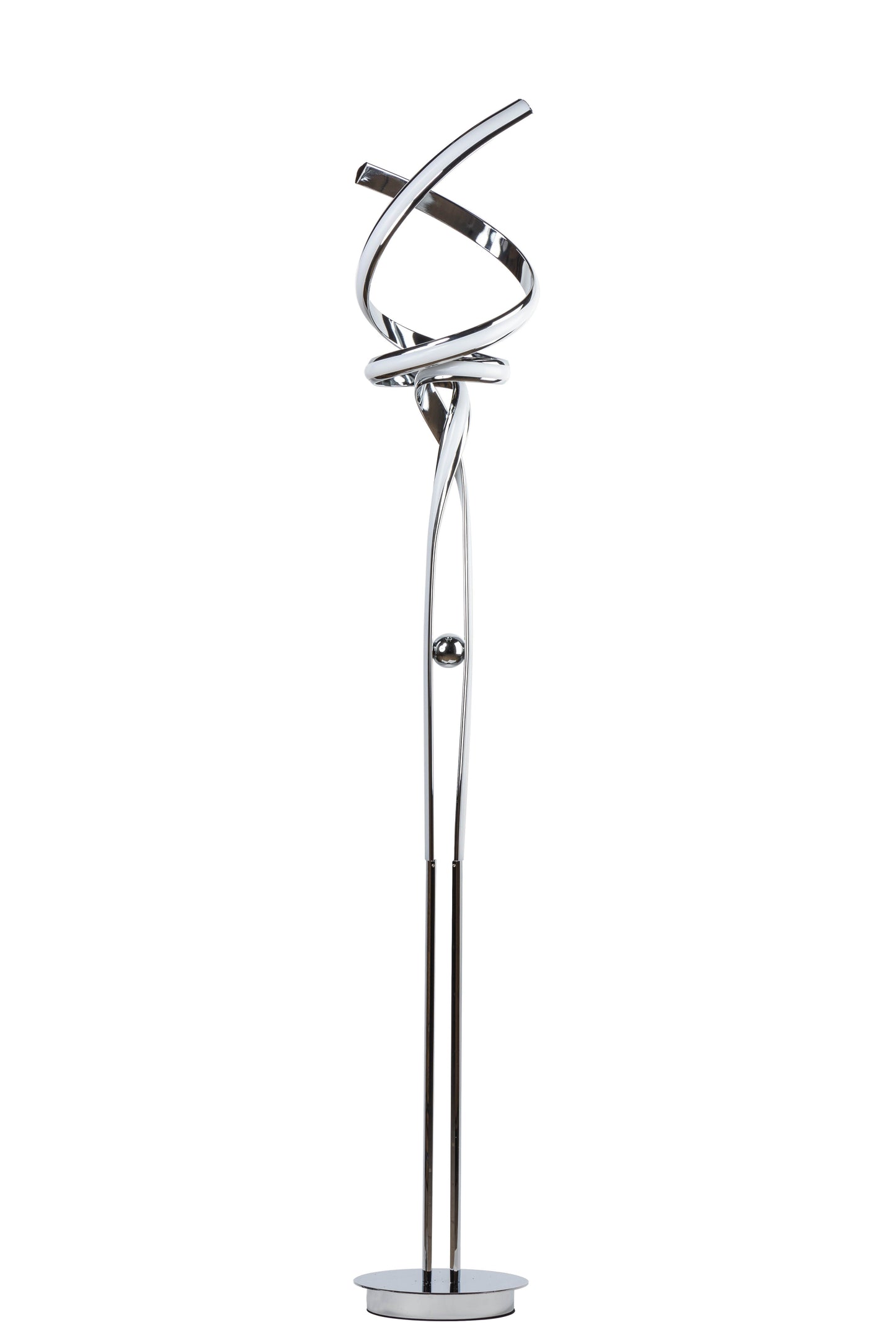 Munich LED Chrome 63" Floor Lamp // Dimmable - Disselt Designs