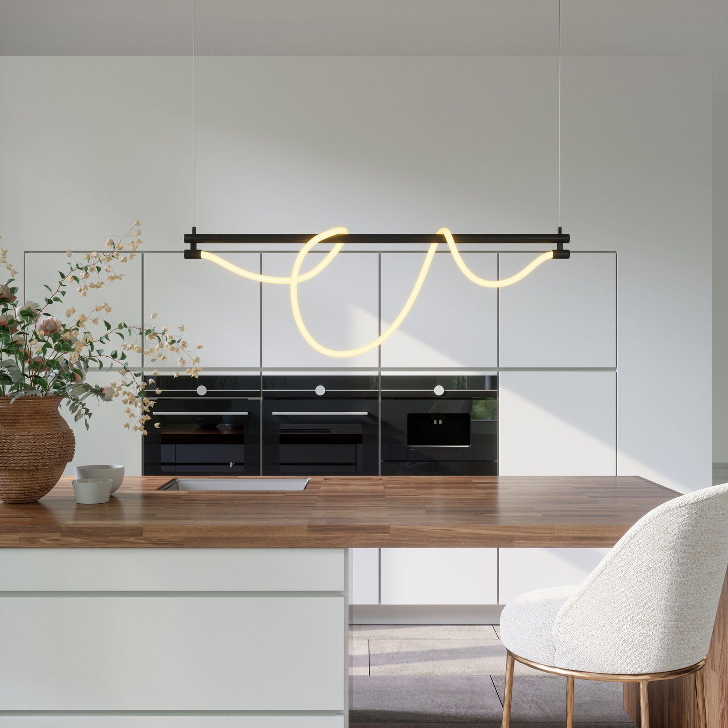 Adder Ceiling Lamp Black - Disselt Designs