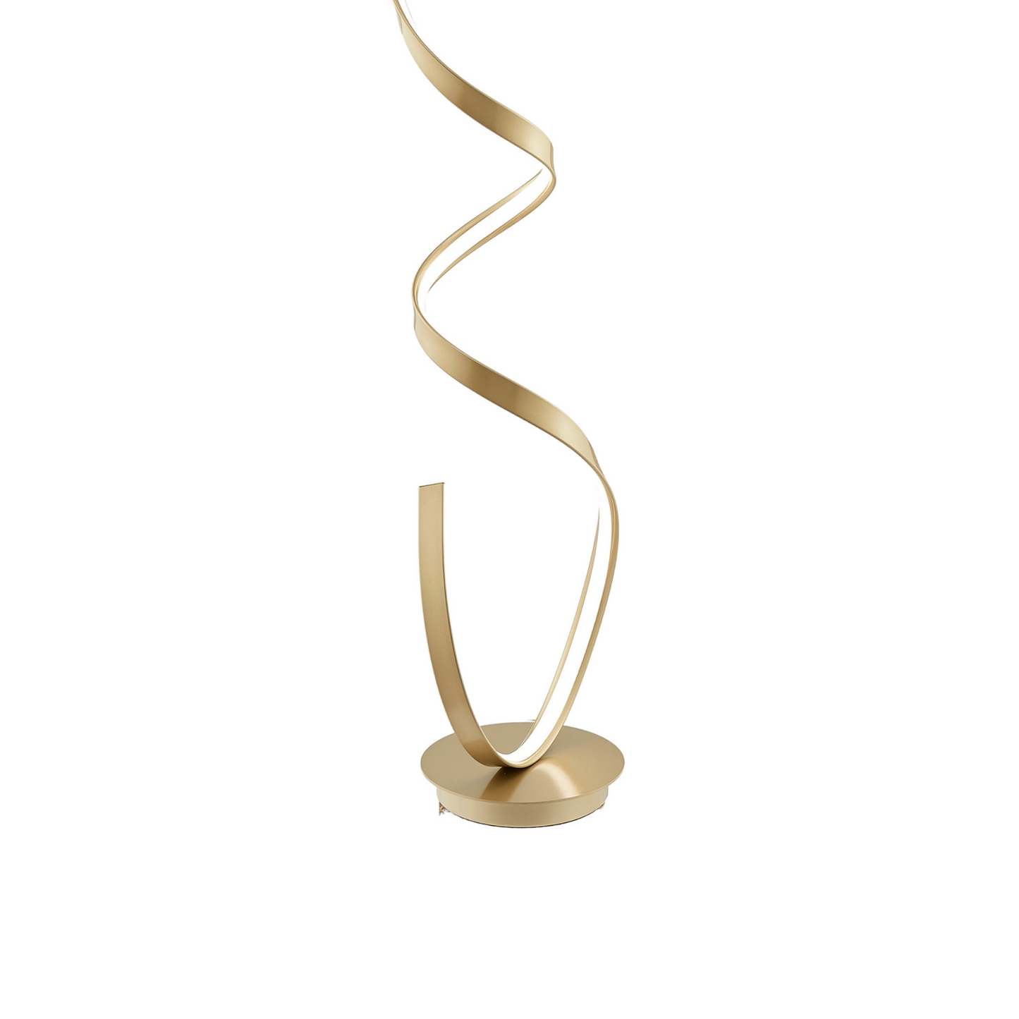 Amsterdam LED Dimmable 63" Floor Lamp // Sandy Gold - Disselt Designs