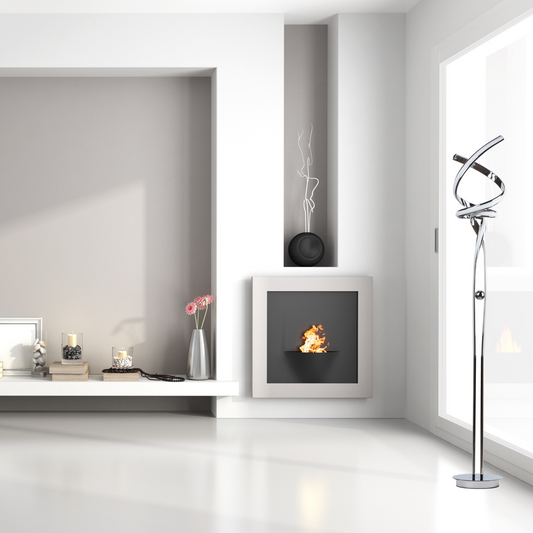 Munich LED Chrome 63" Floor Lamp // Dimmable - Disselt Designs