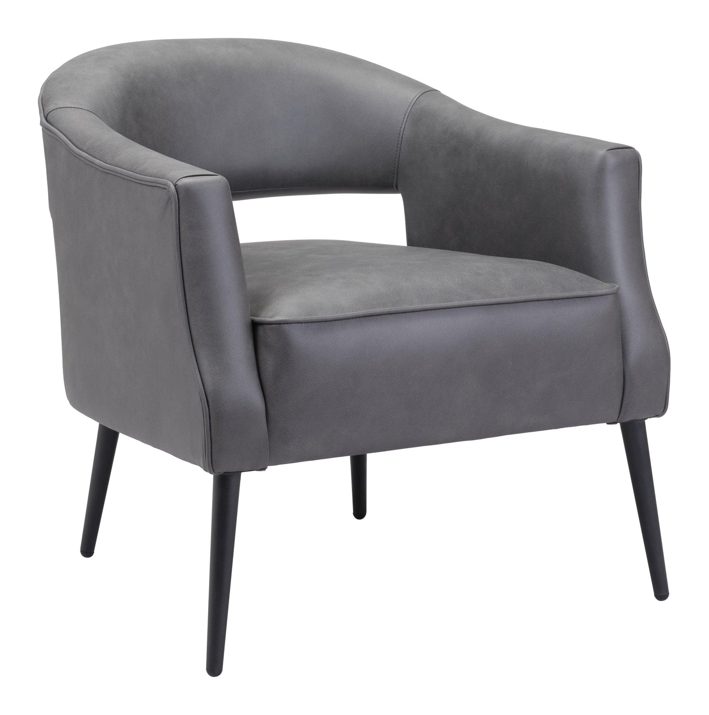 Berkeley Accent Chair Vintage Gray - Disselt Designs