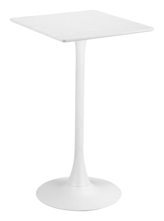 Valleta Bar Table White - Disselt Designs