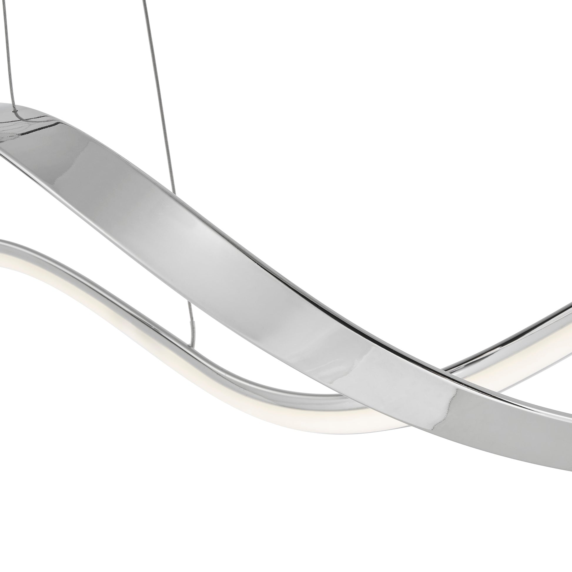 Xiamen LED Adjustable Chandelier // Chrome - Disselt Designs