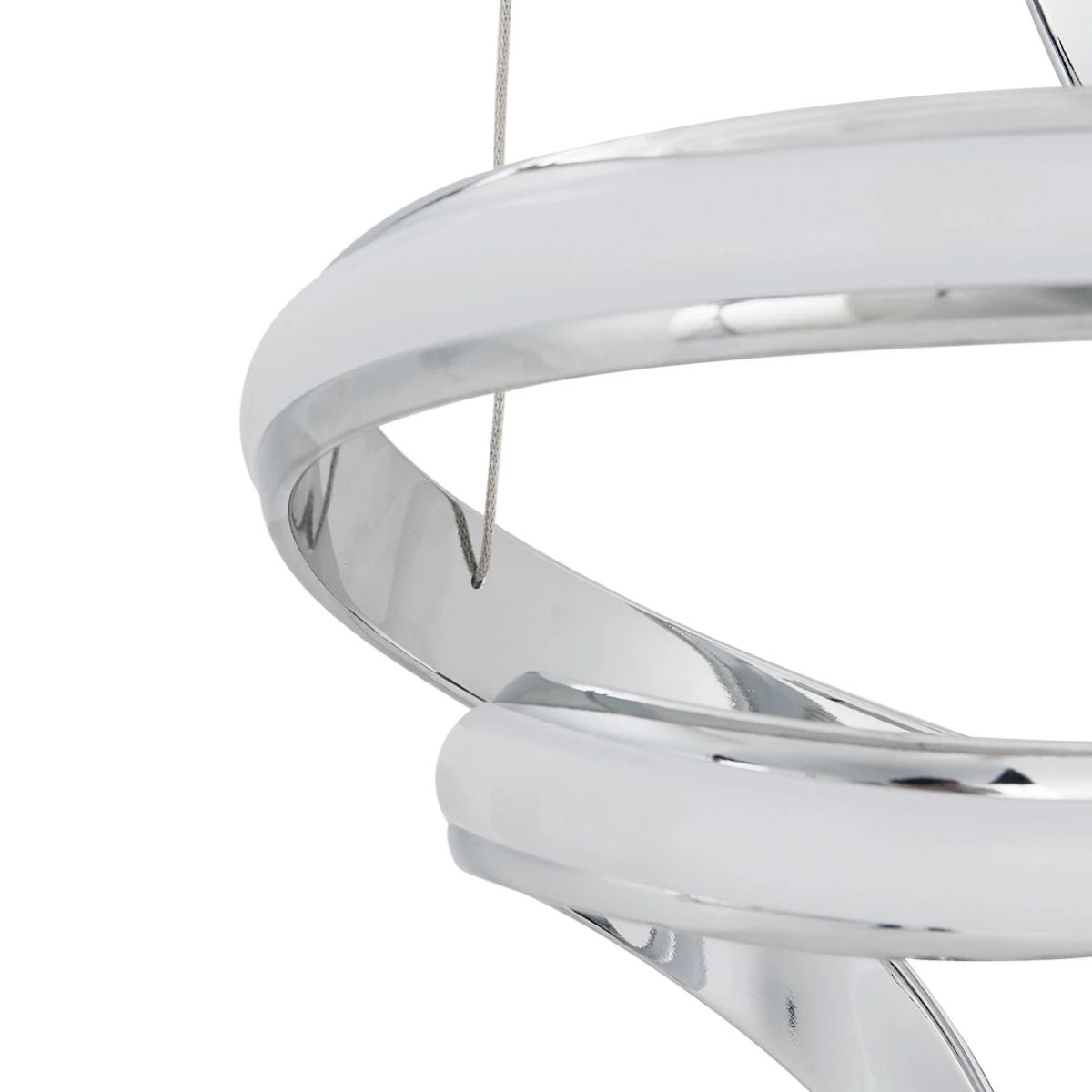 Hamburg LED Chandelier // Chrome - Disselt Designs