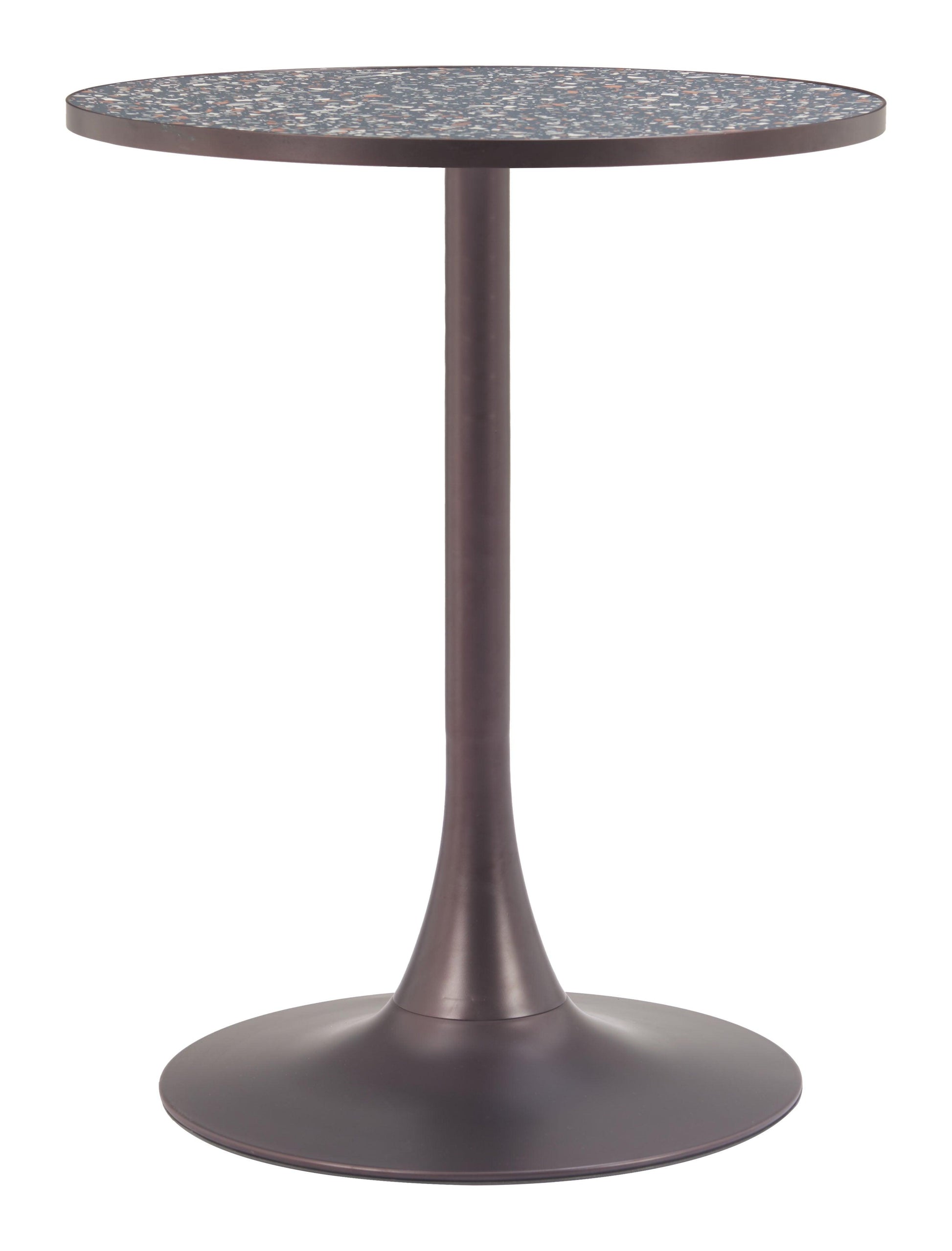 Bite Bistro Table Black & Bronze - Disselt Designs