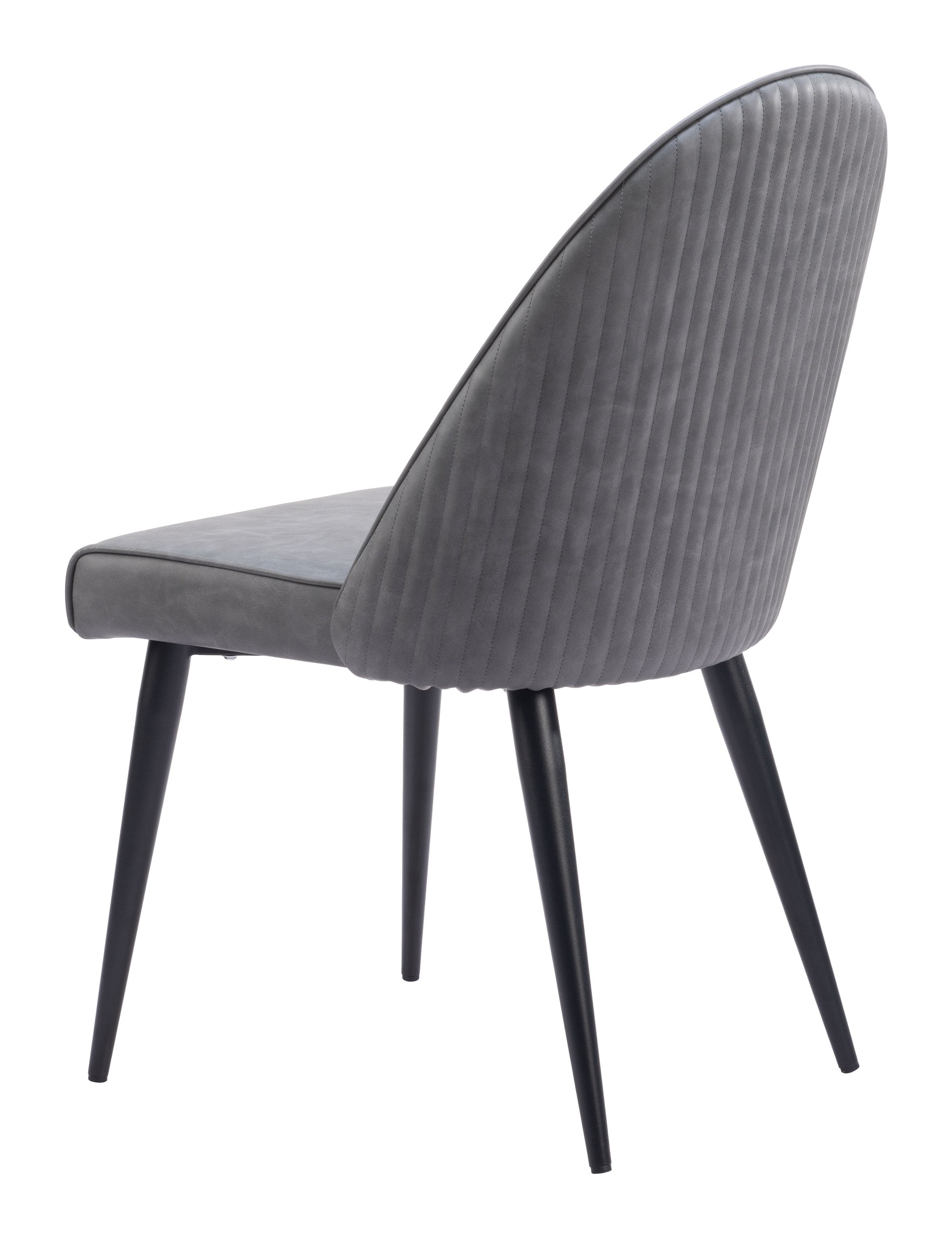 Silloth Armless Dining Chair (Set of 2) Gray - Disselt Designs