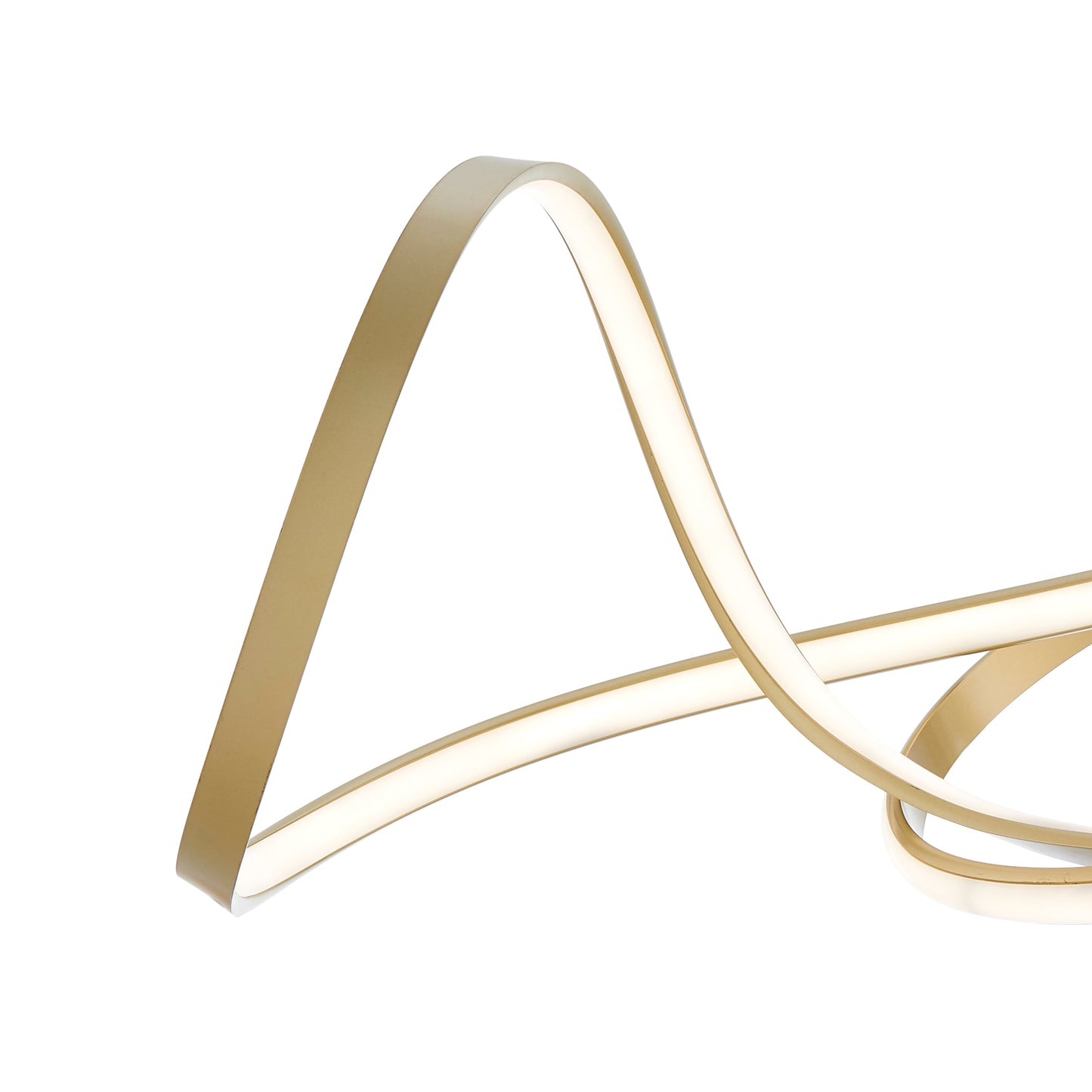 Moscow LED Chandelier // Gold - Disselt Designs