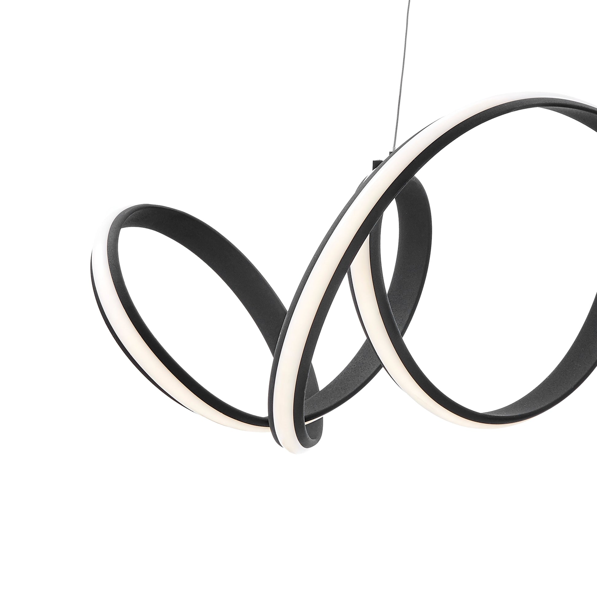 Seville LED Chandelier // Black - Disselt Designs